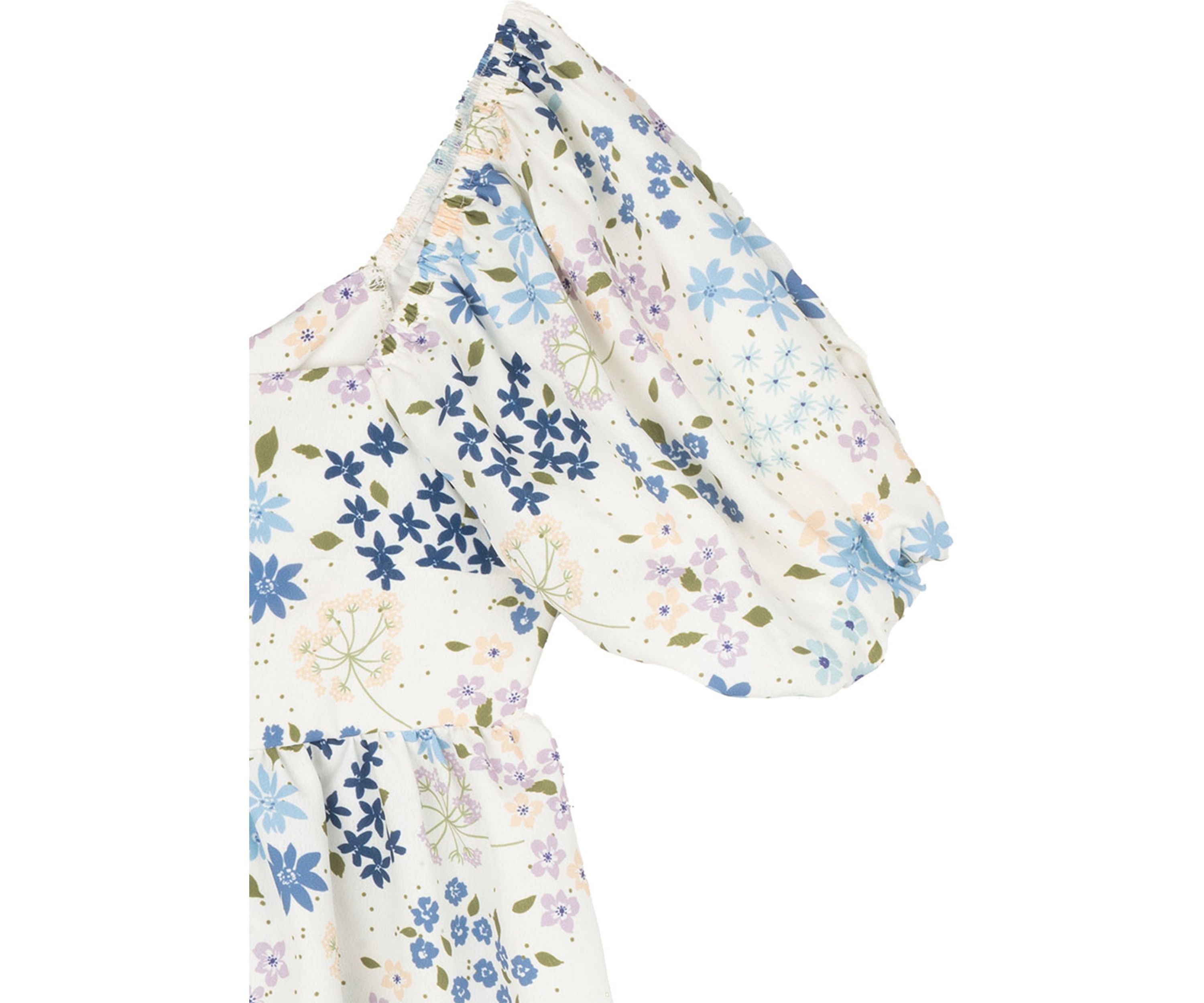 Girls 7-16 Floral Printed Top and Pants Set