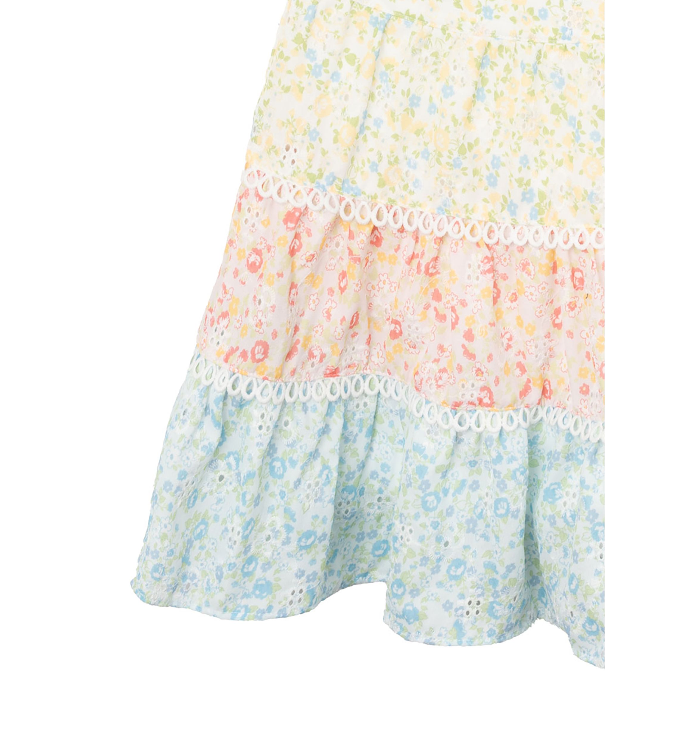 Girls 7-16 Mixed Printed Top and Skort Set