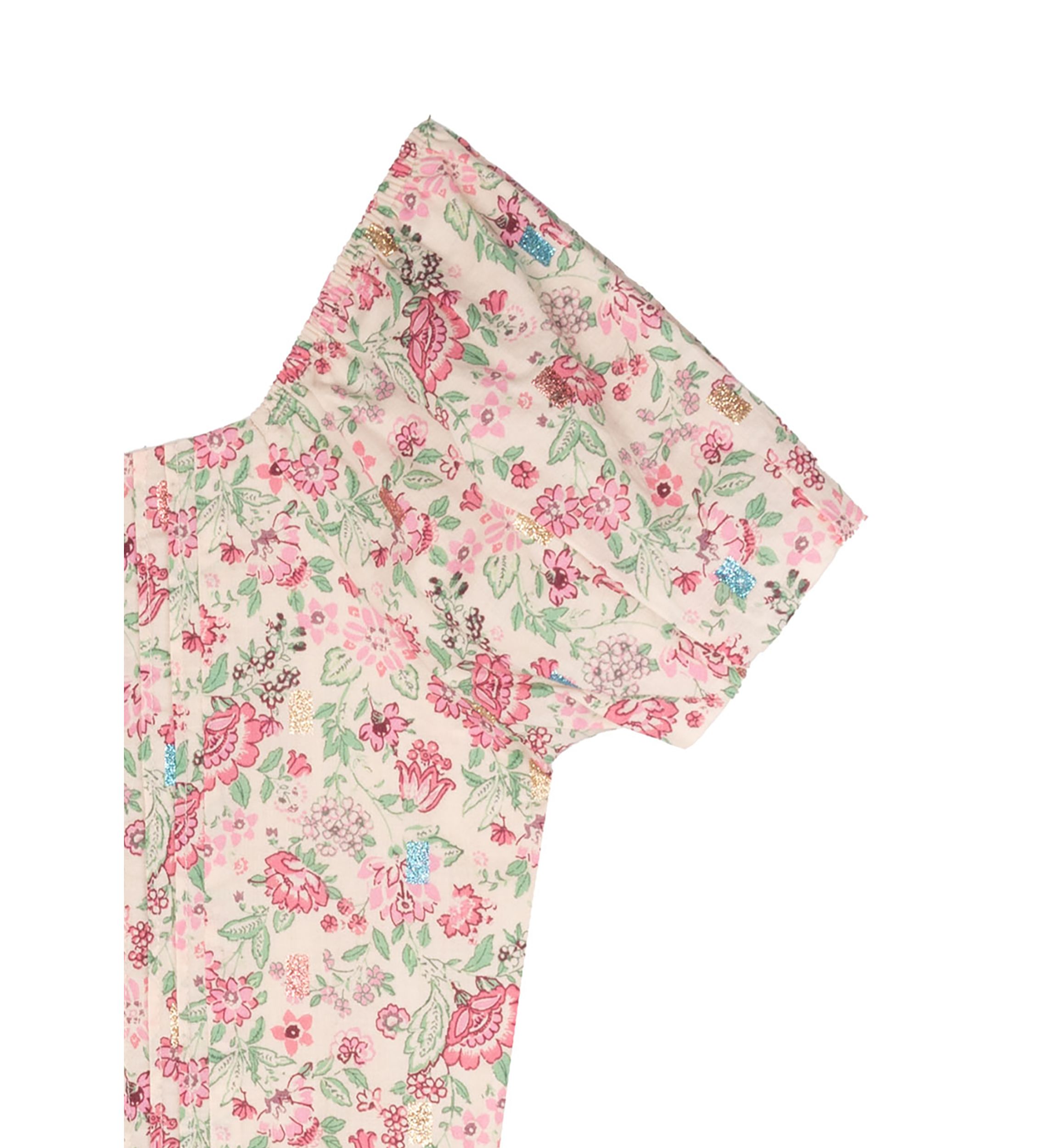 Girls 7-16 Floral Smocked Top and Skort Set