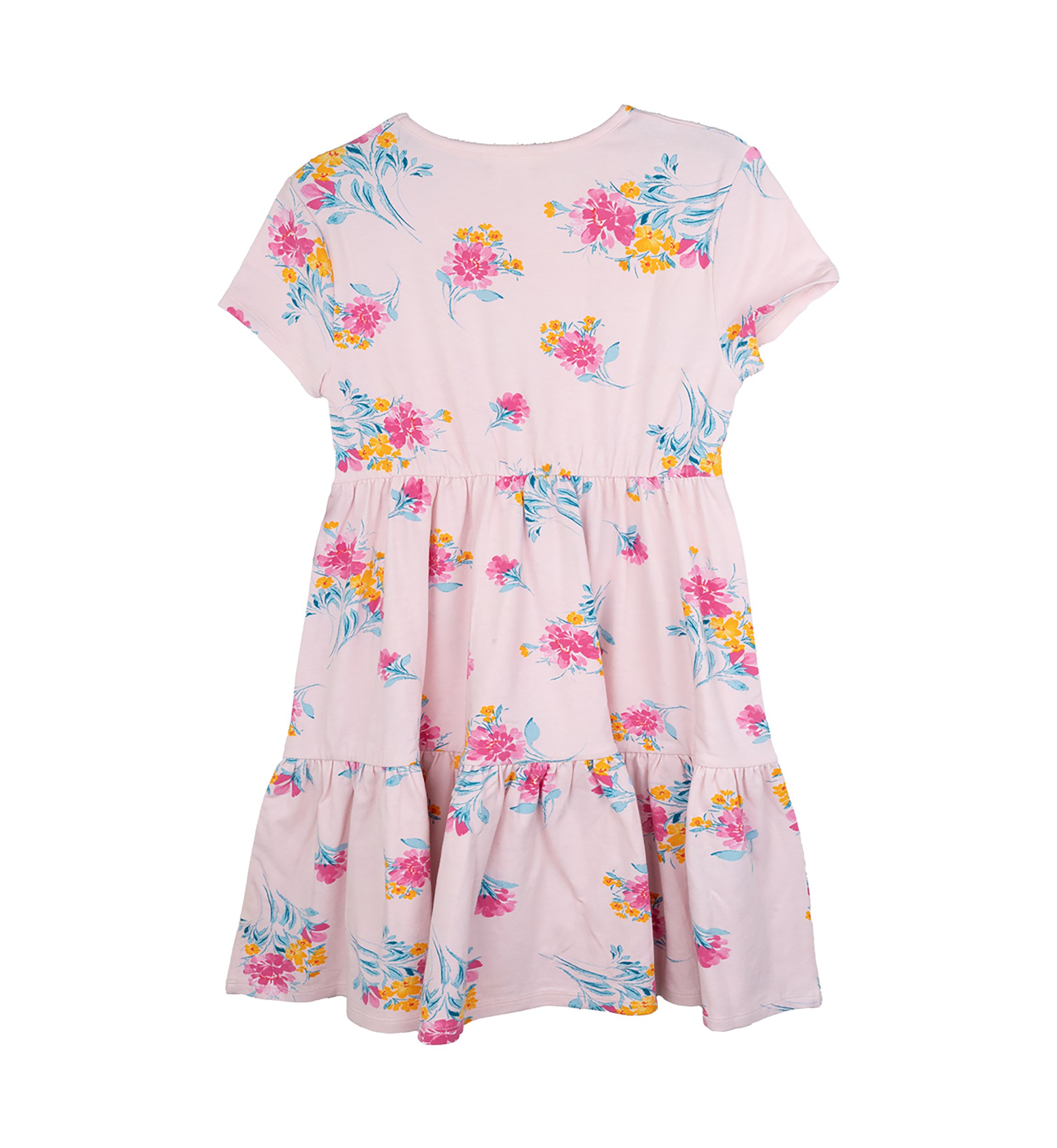 Girls 7-16 Pink Floral Dress
