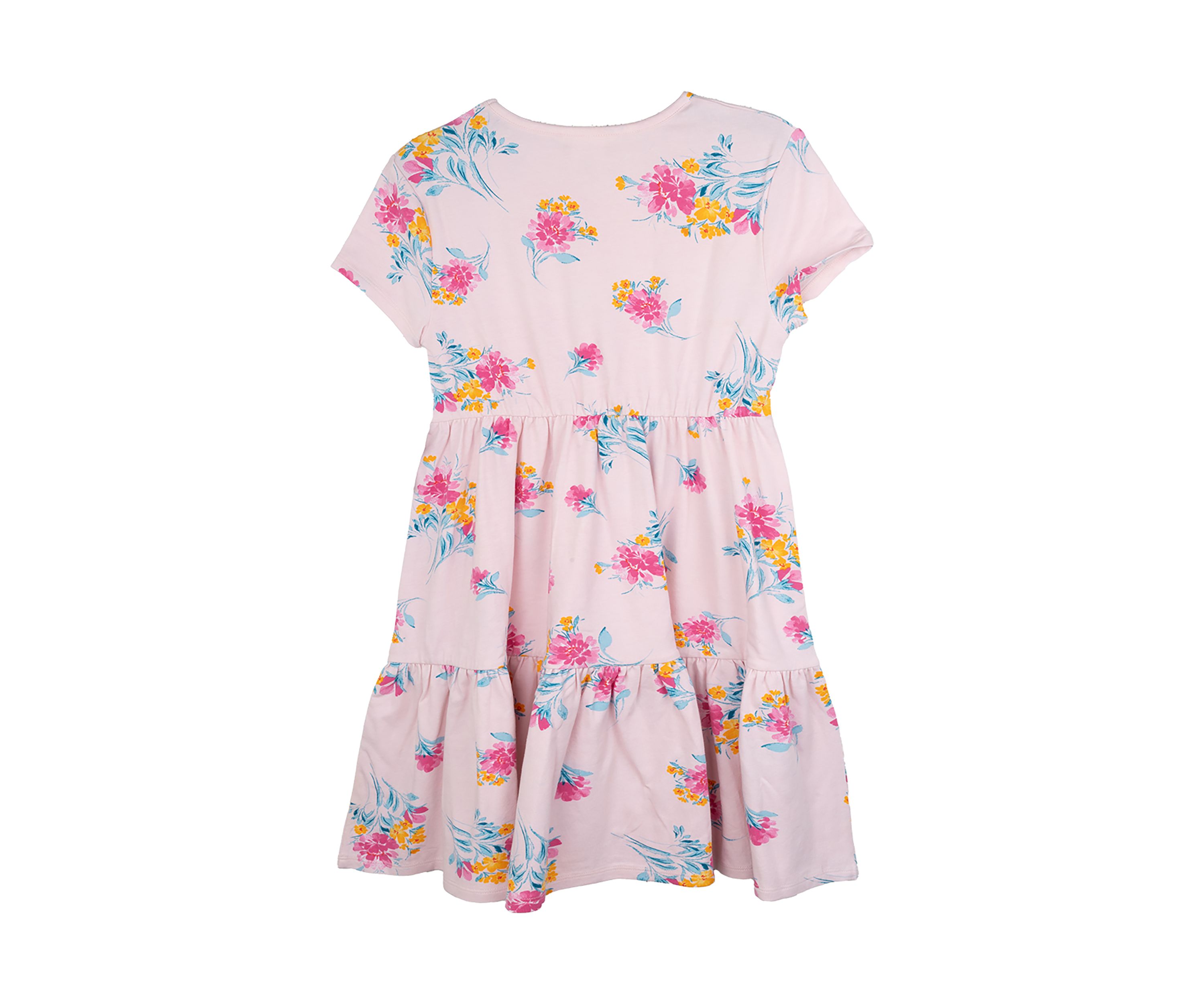 Girls 7-16 Pink Floral Dress