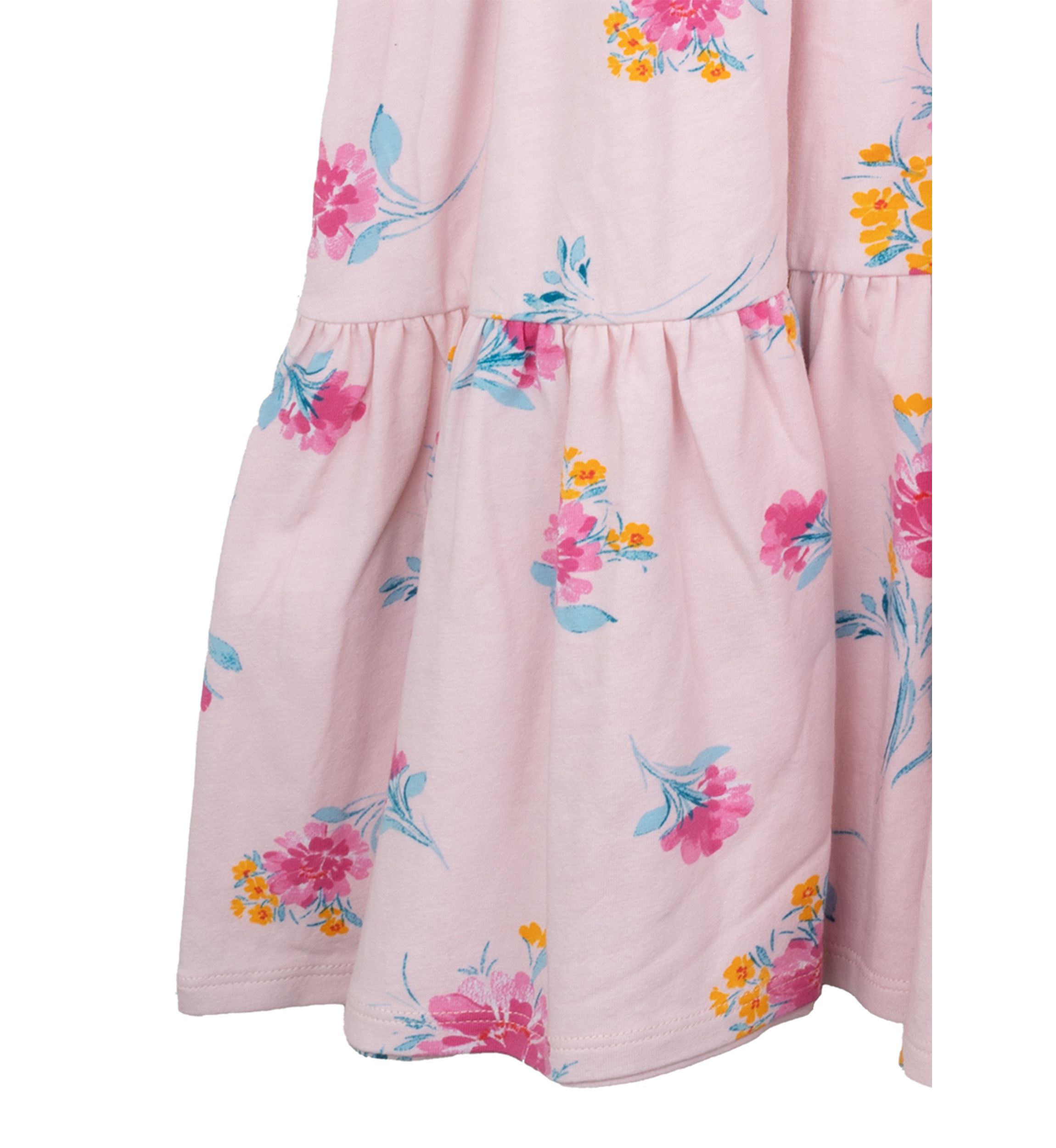 Girls 7-16 Pink Floral Dress