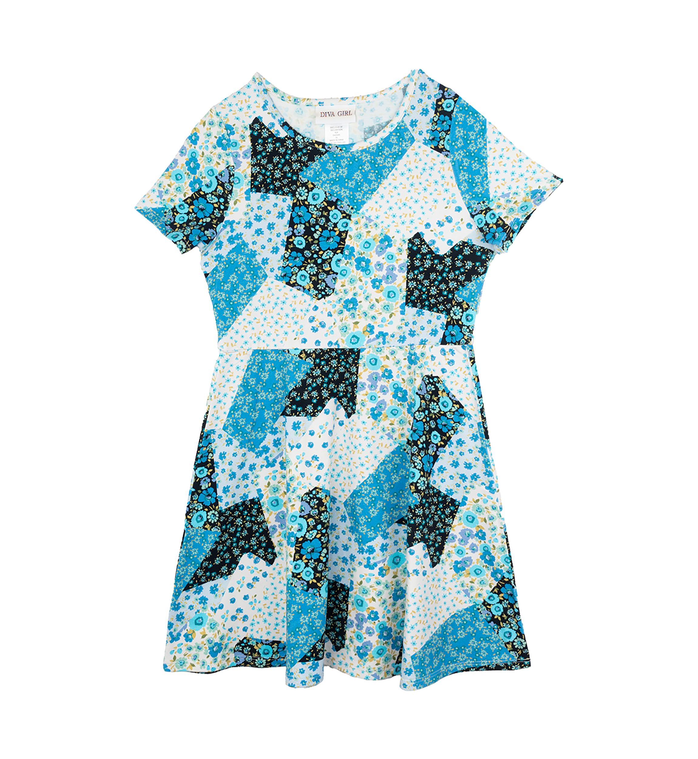 Girls 7-16 Madras Dress