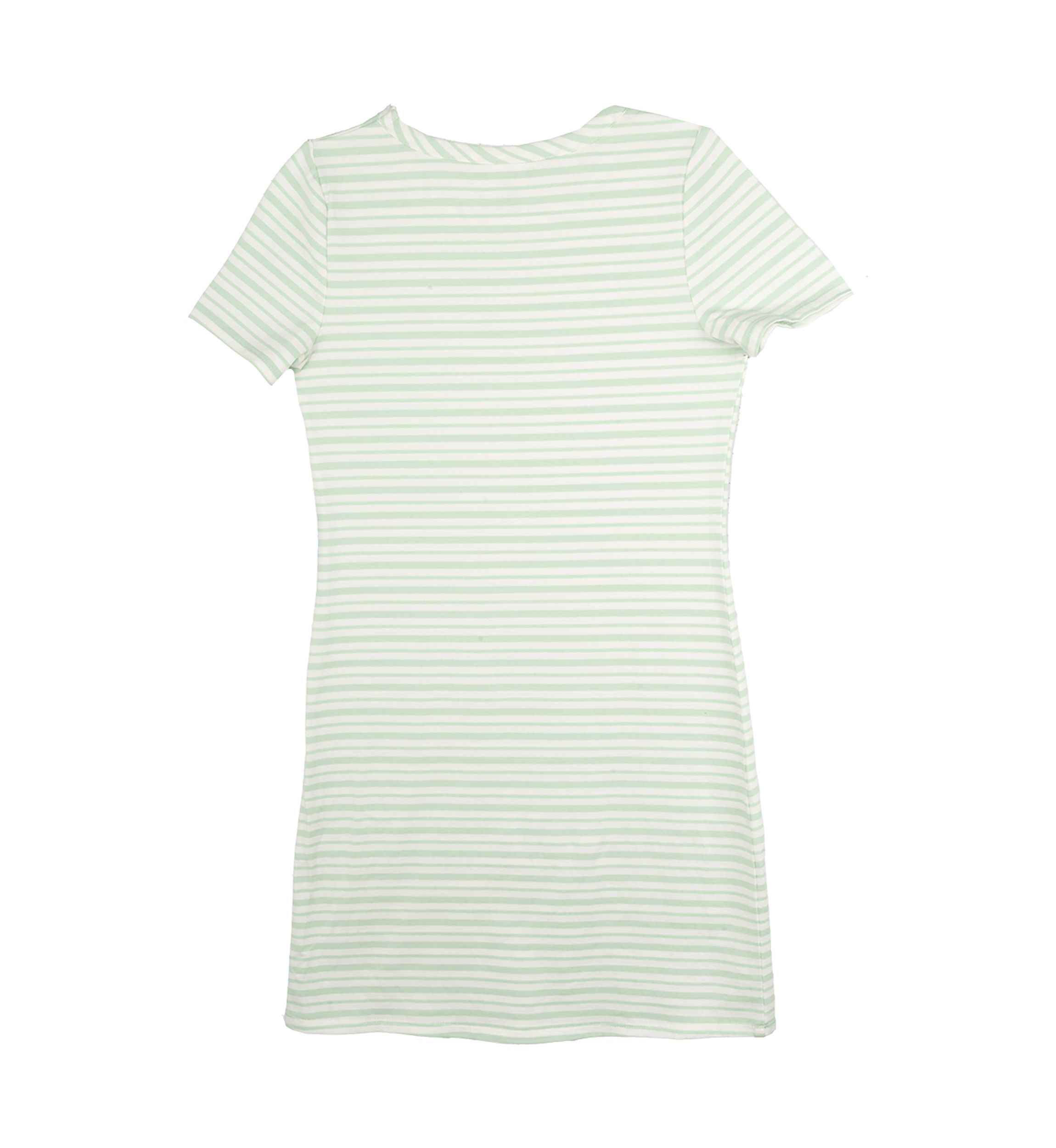 Girls 7-16 Short Sleeve Striped Dress