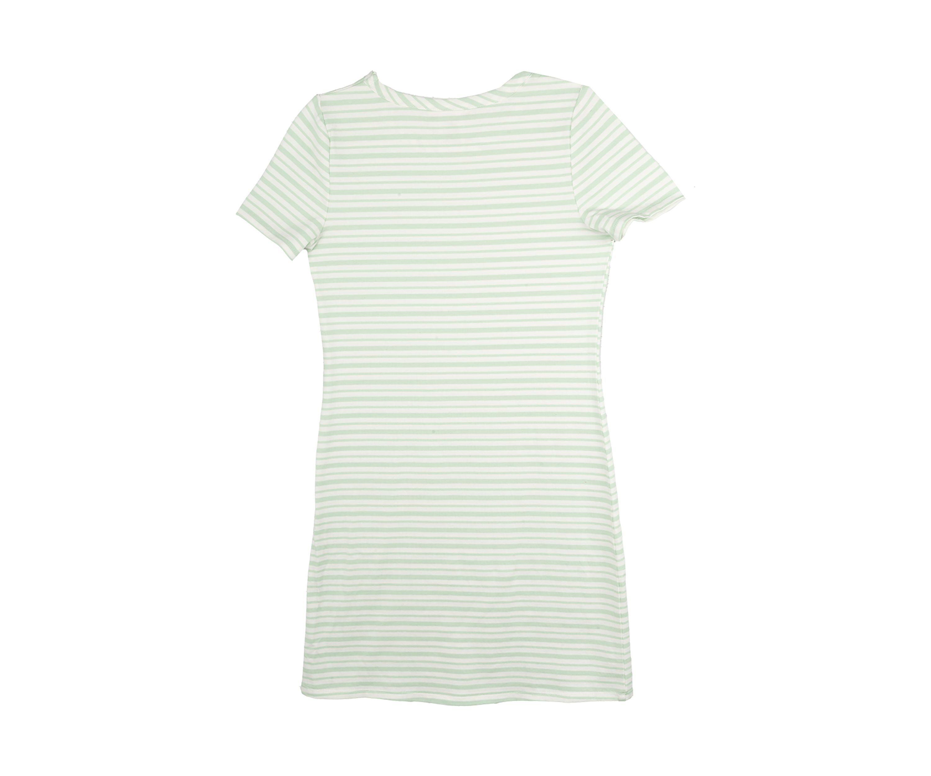 Girls 7-16 Short Sleeve Striped Dress