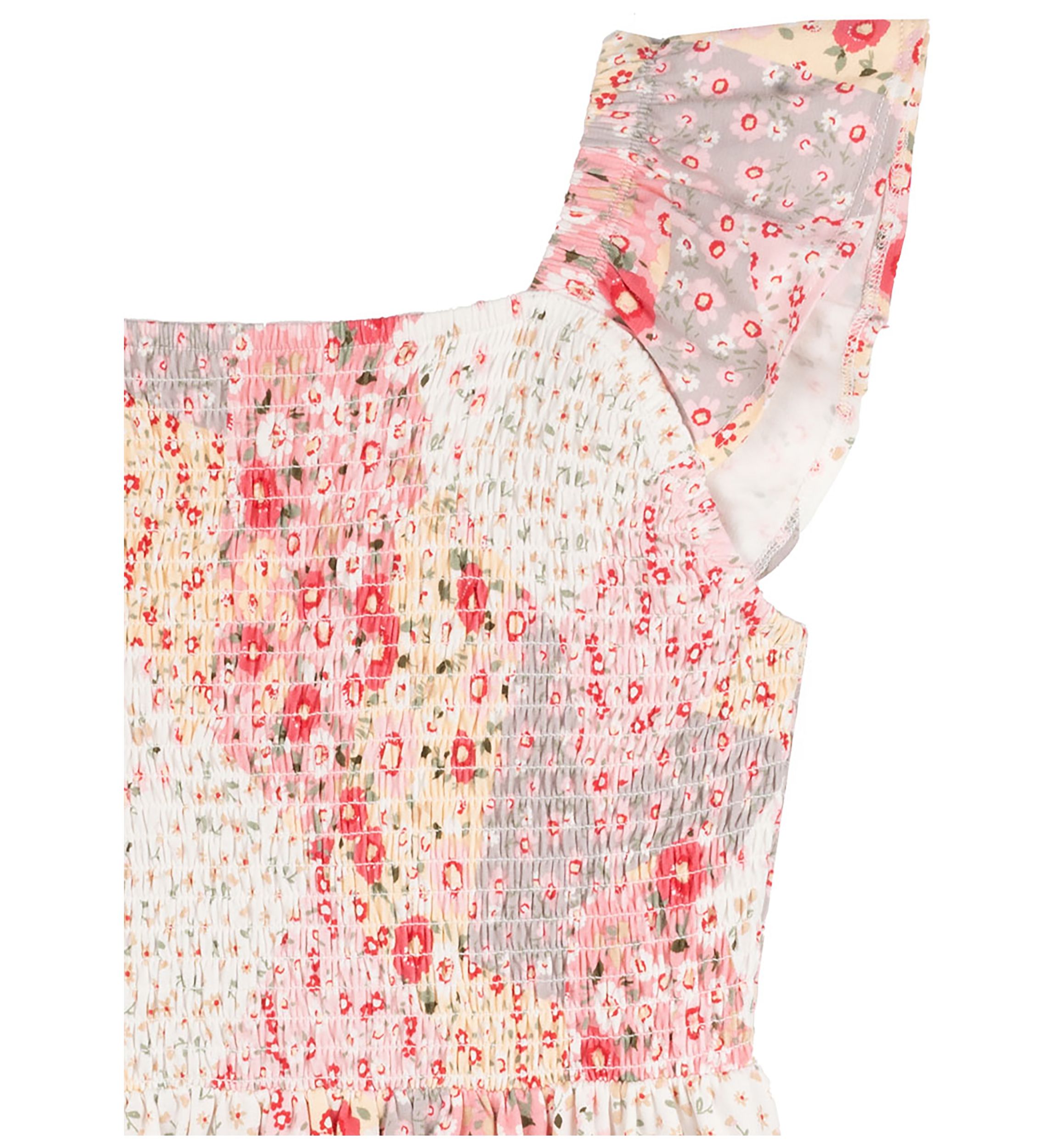 Girls 7-16 Printed Madras Dress