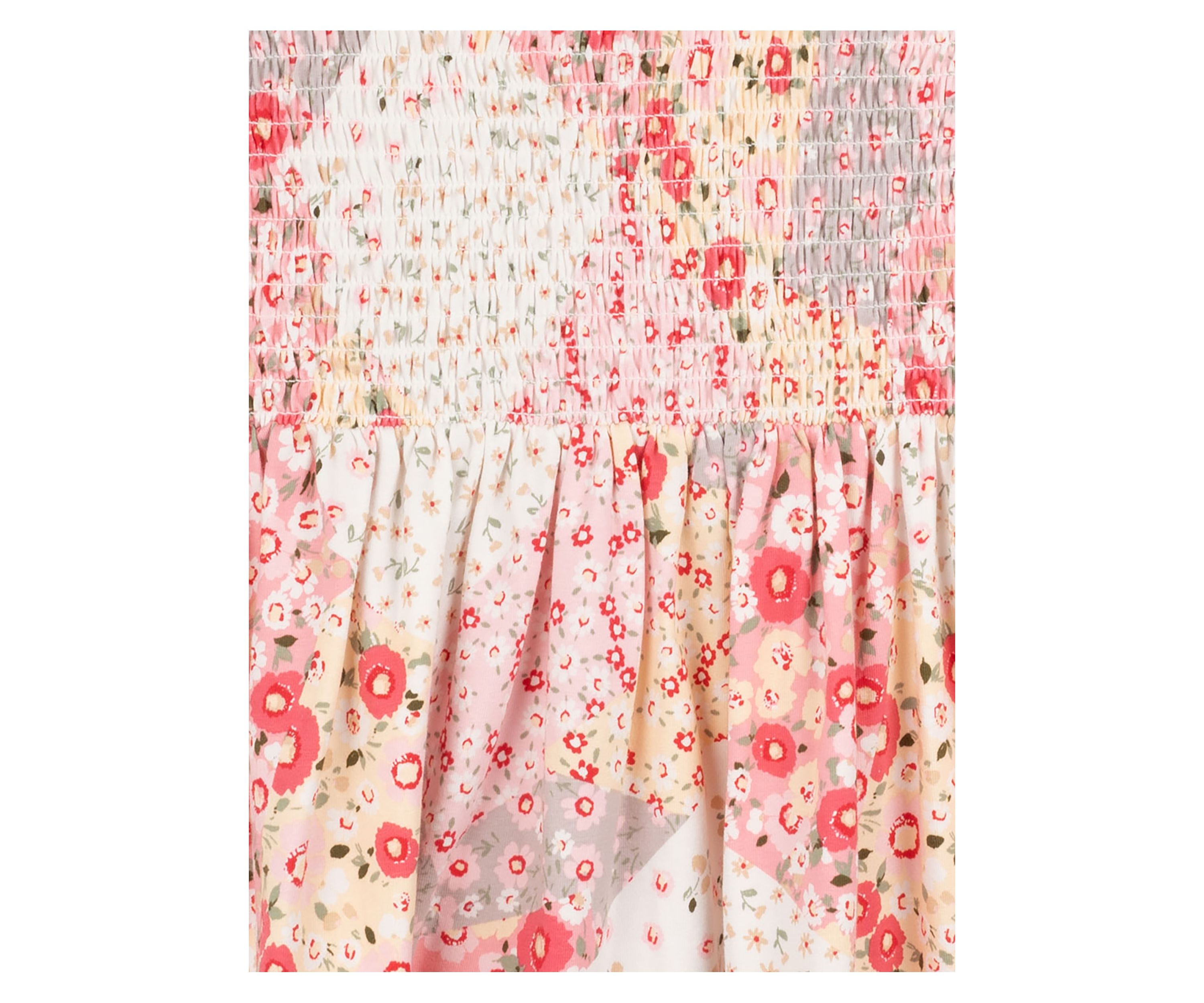 Girls 7-16 Printed Madras Dress