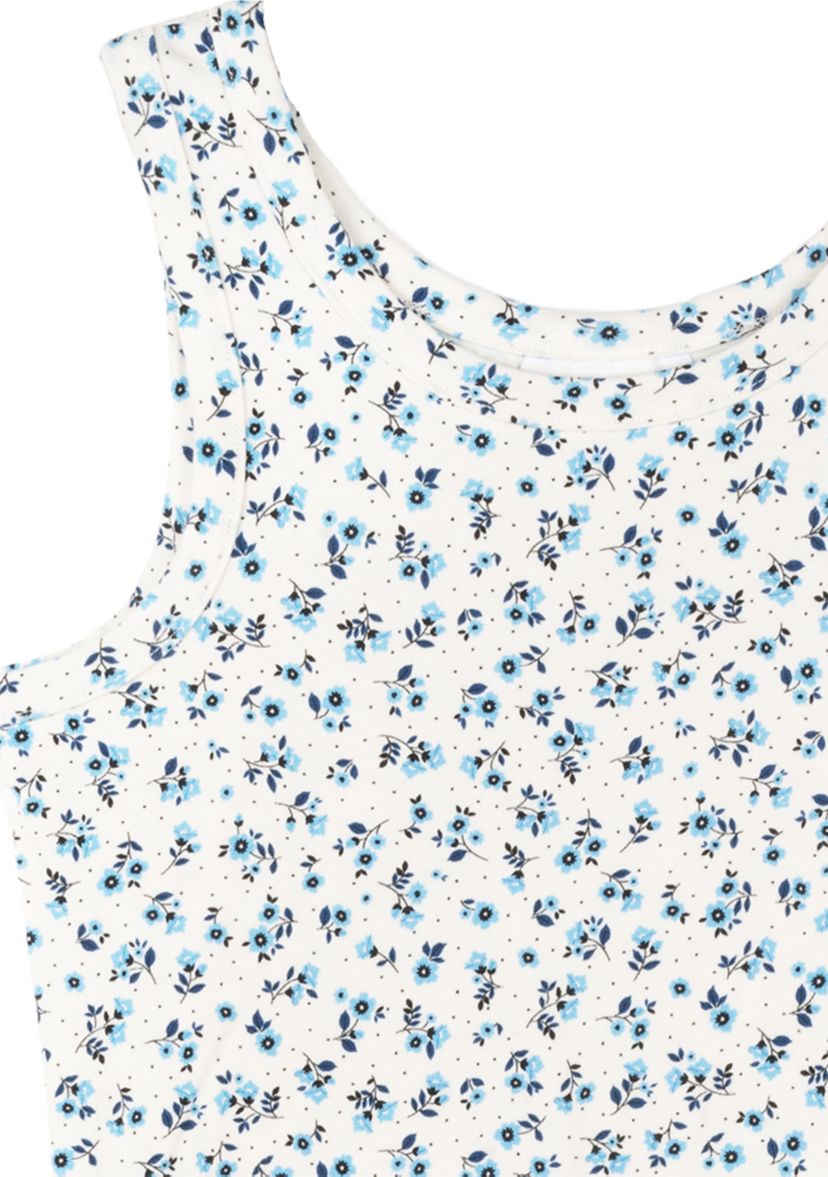 Girls 7-16 Ditsy Floral Printed Dress