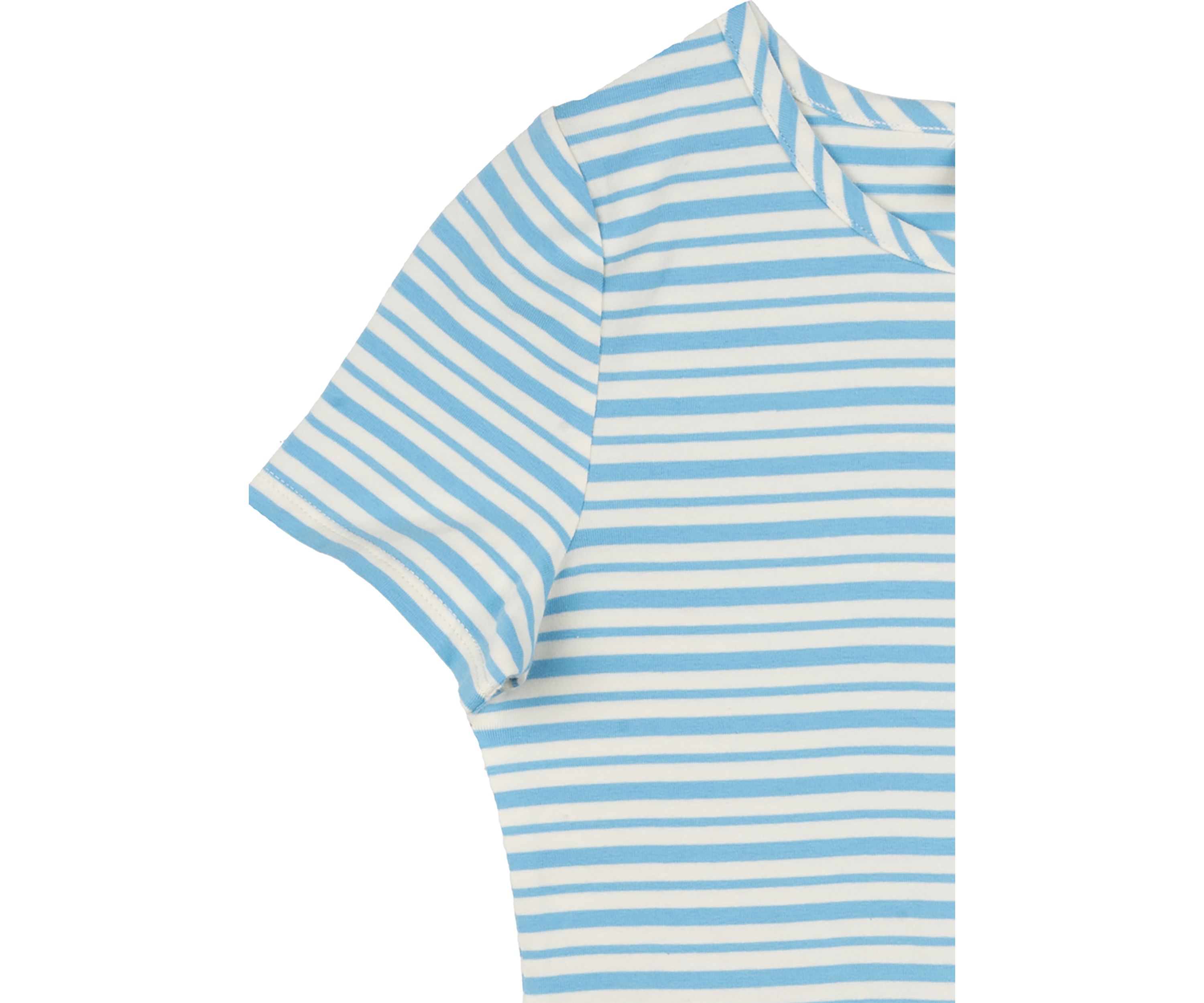 Girls 7-16 Blue Stripe Dress