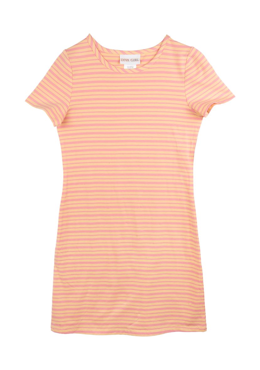 Girls 7-16 Stripe Dress