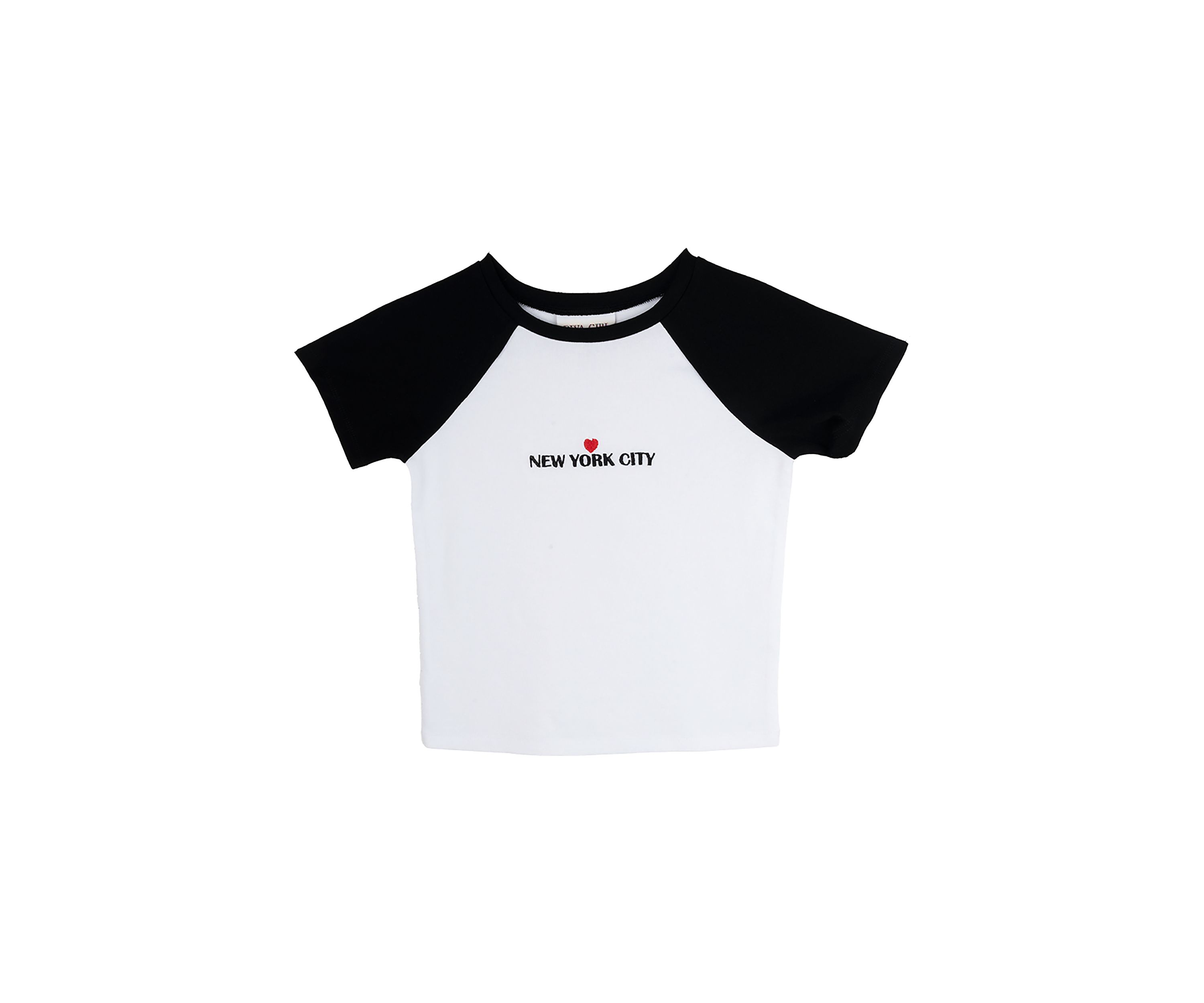 Girls 7-16 NYC Raglan T-Shirt