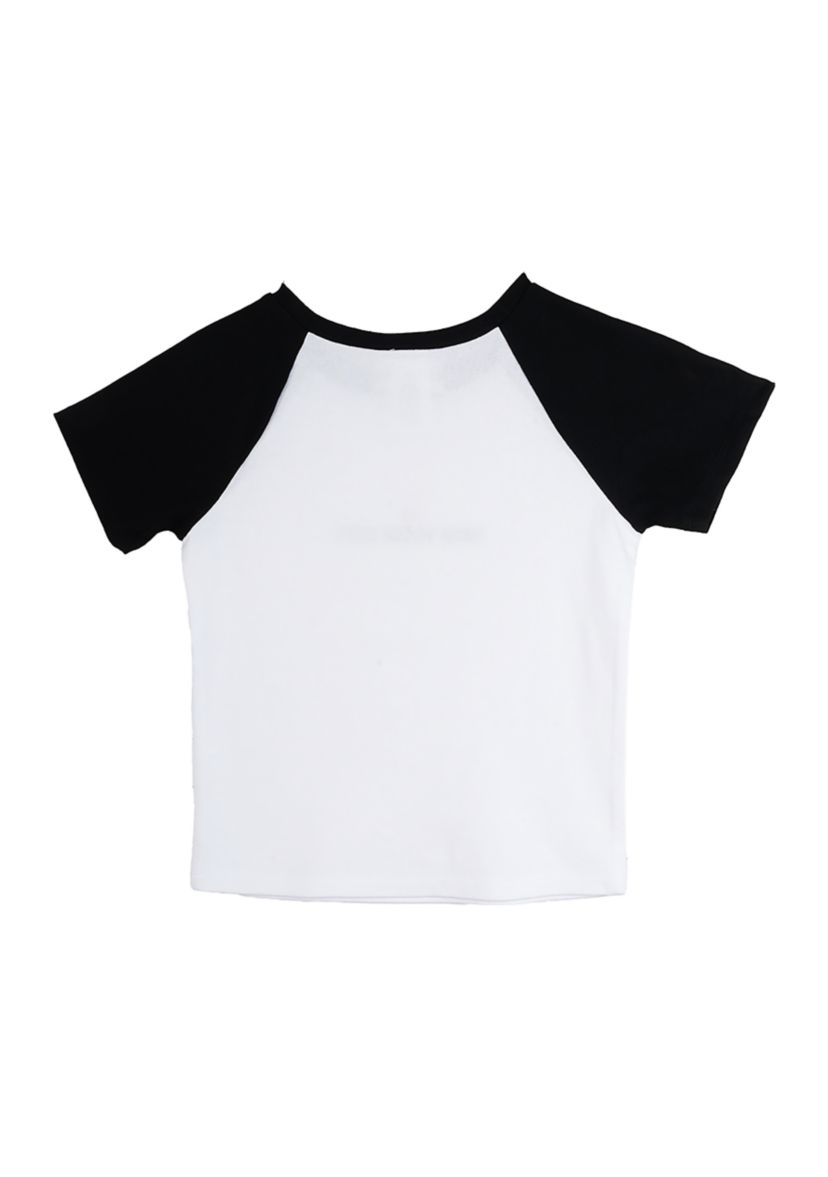 Girls 7-16 NYC Raglan T-Shirt