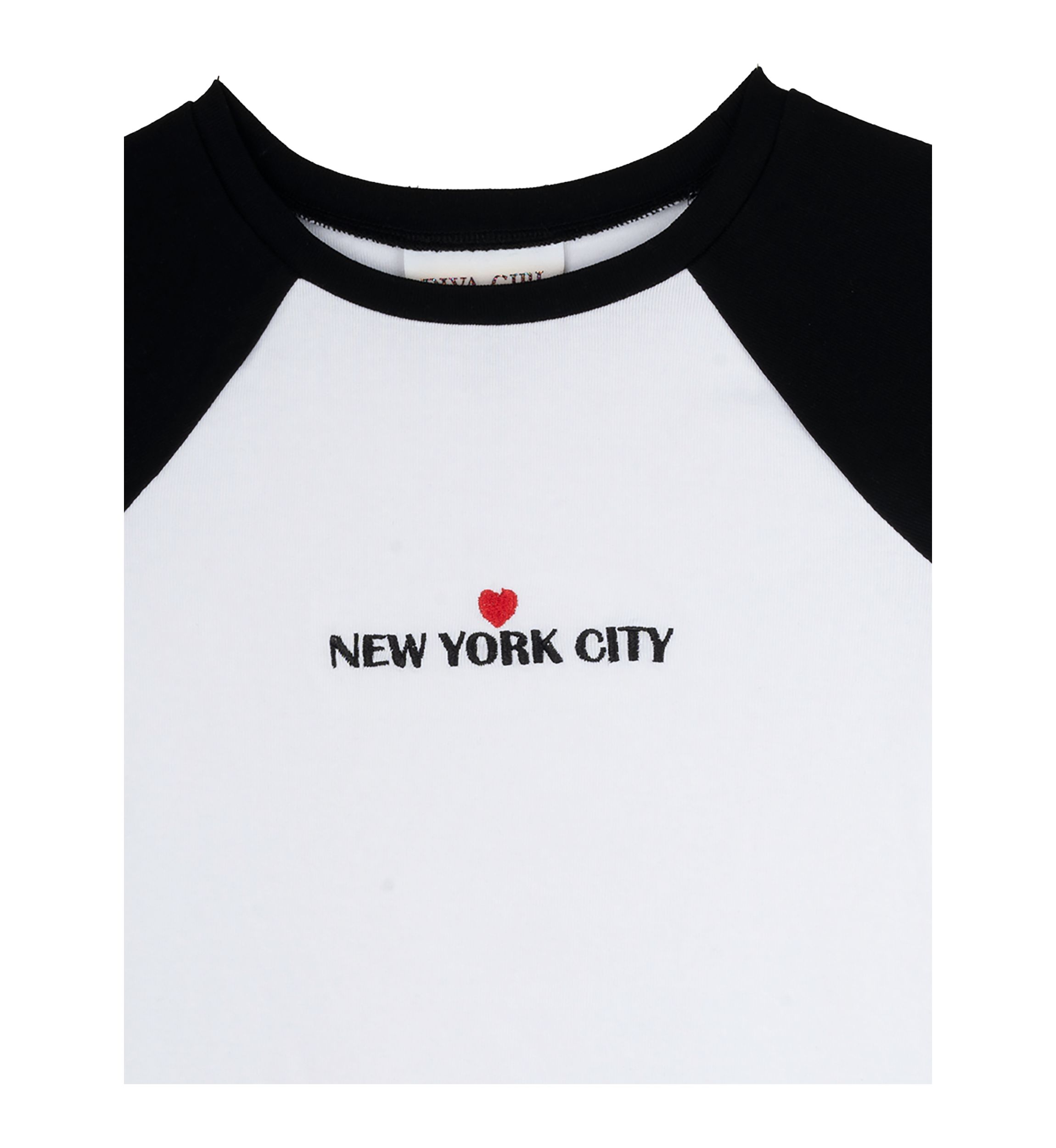 Girls 7-16 NYC Raglan T-Shirt