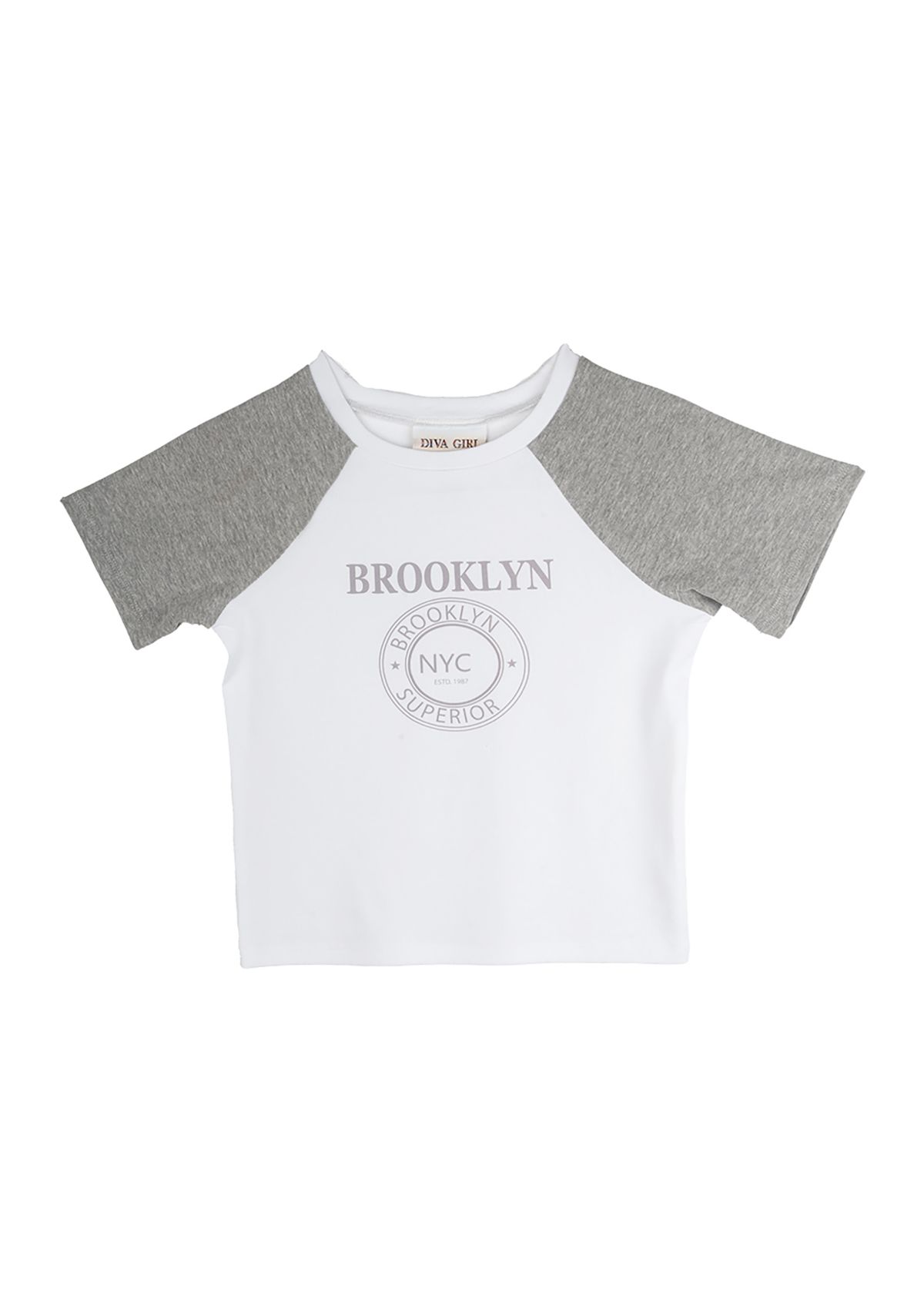 Girls 7-16 Brooklyn Raglan T-Shirt 
