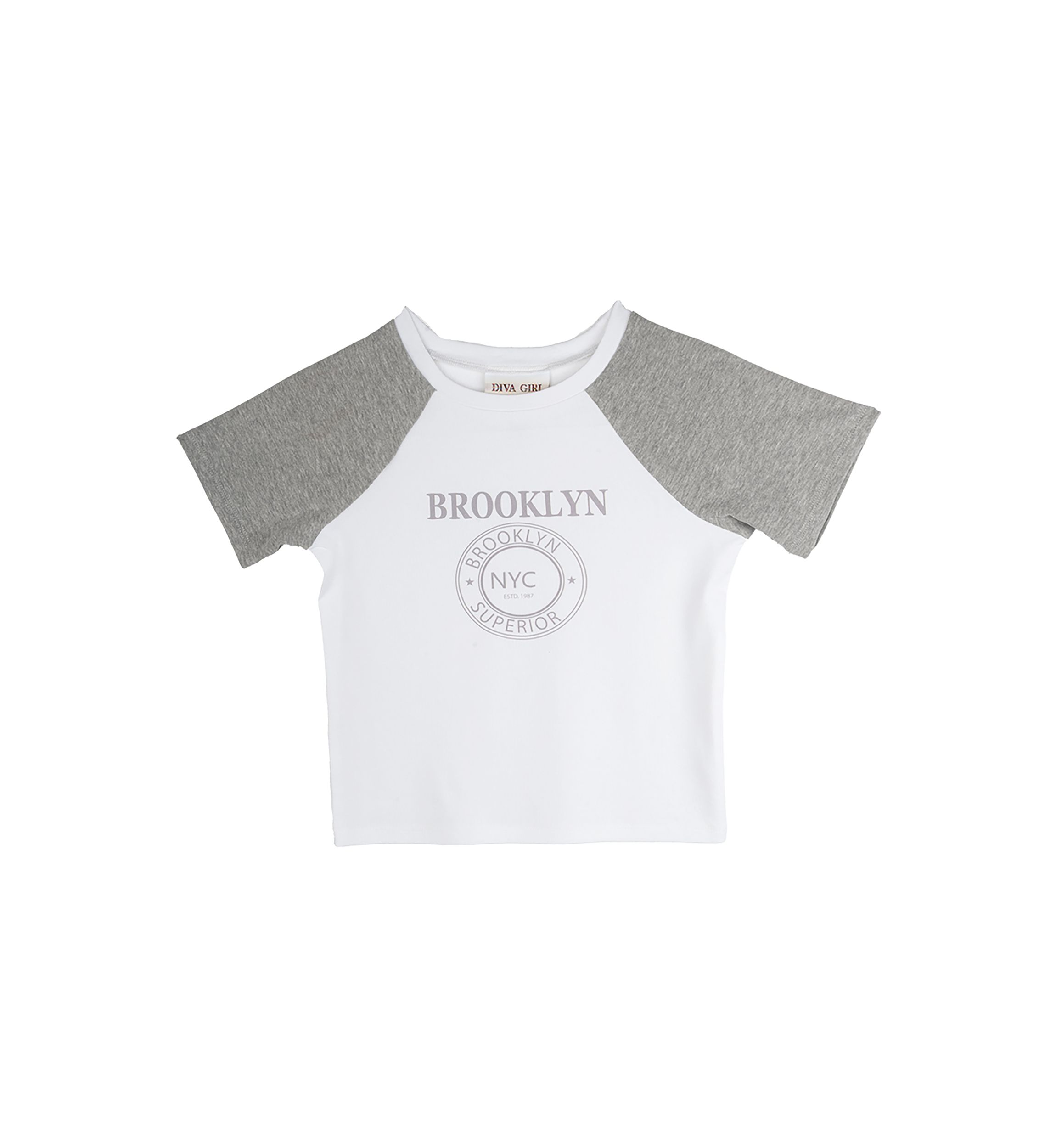Girls 7-16 Brooklyn Raglan T-Shirt 