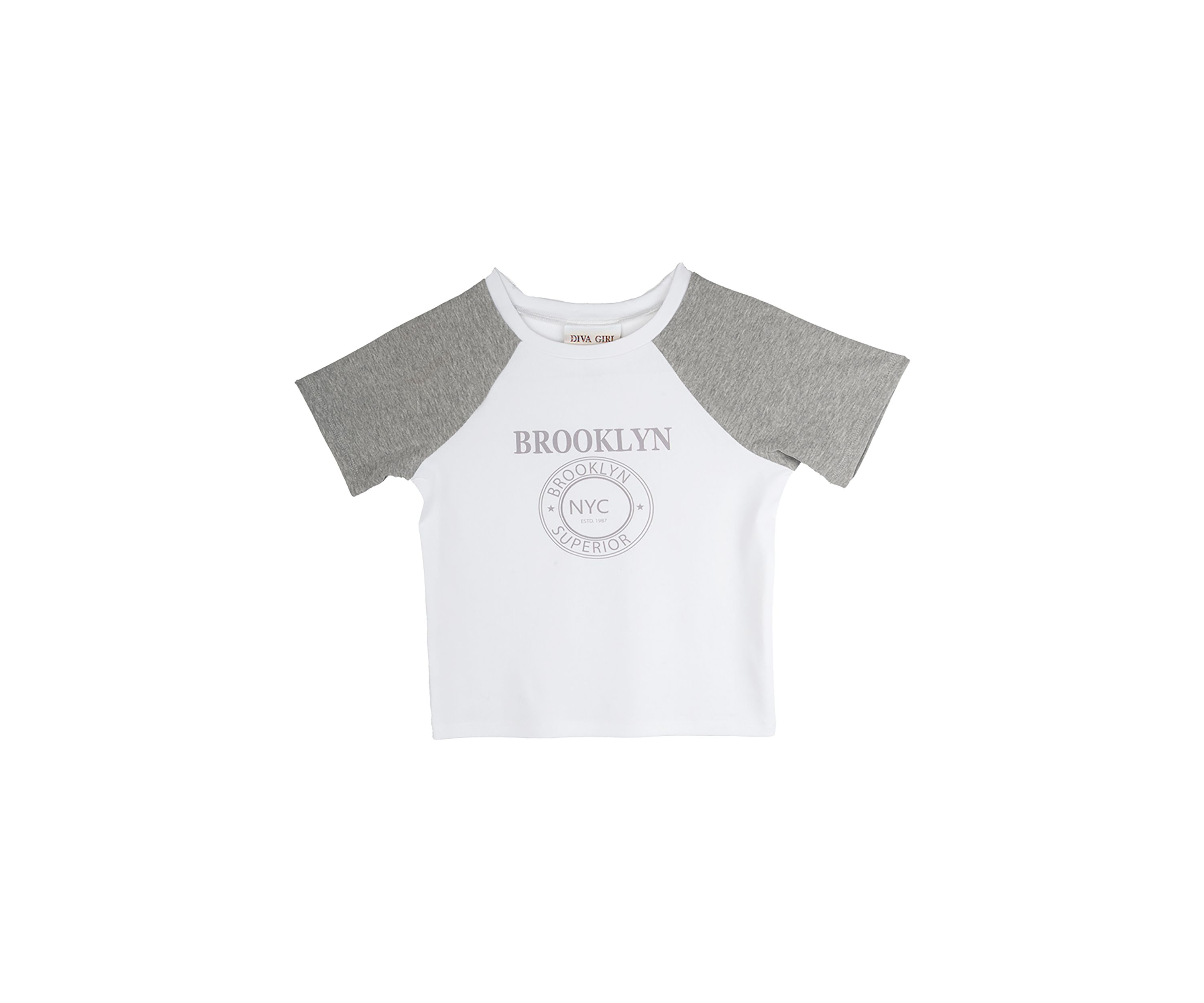 Girls 7-16 Brooklyn Raglan T-Shirt 