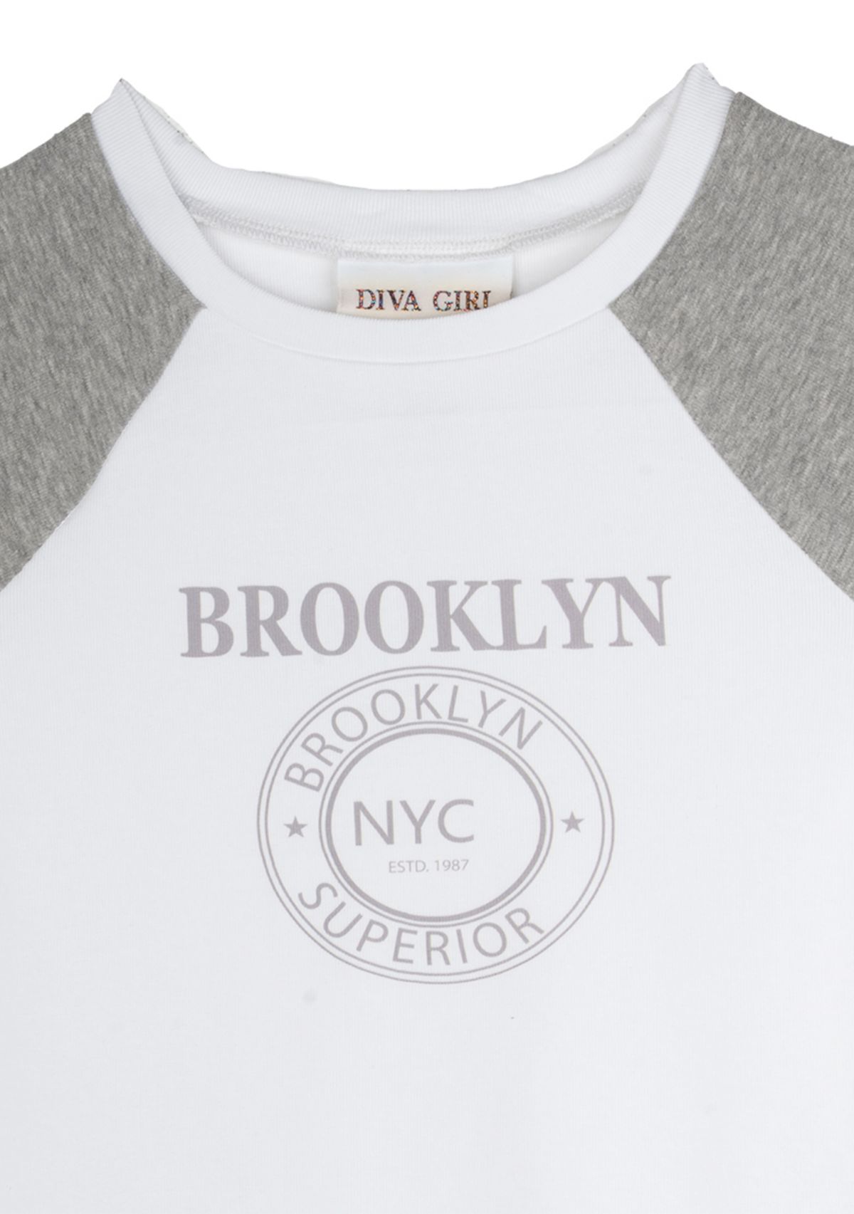 Girls 7-16 Brooklyn Raglan T-Shirt 