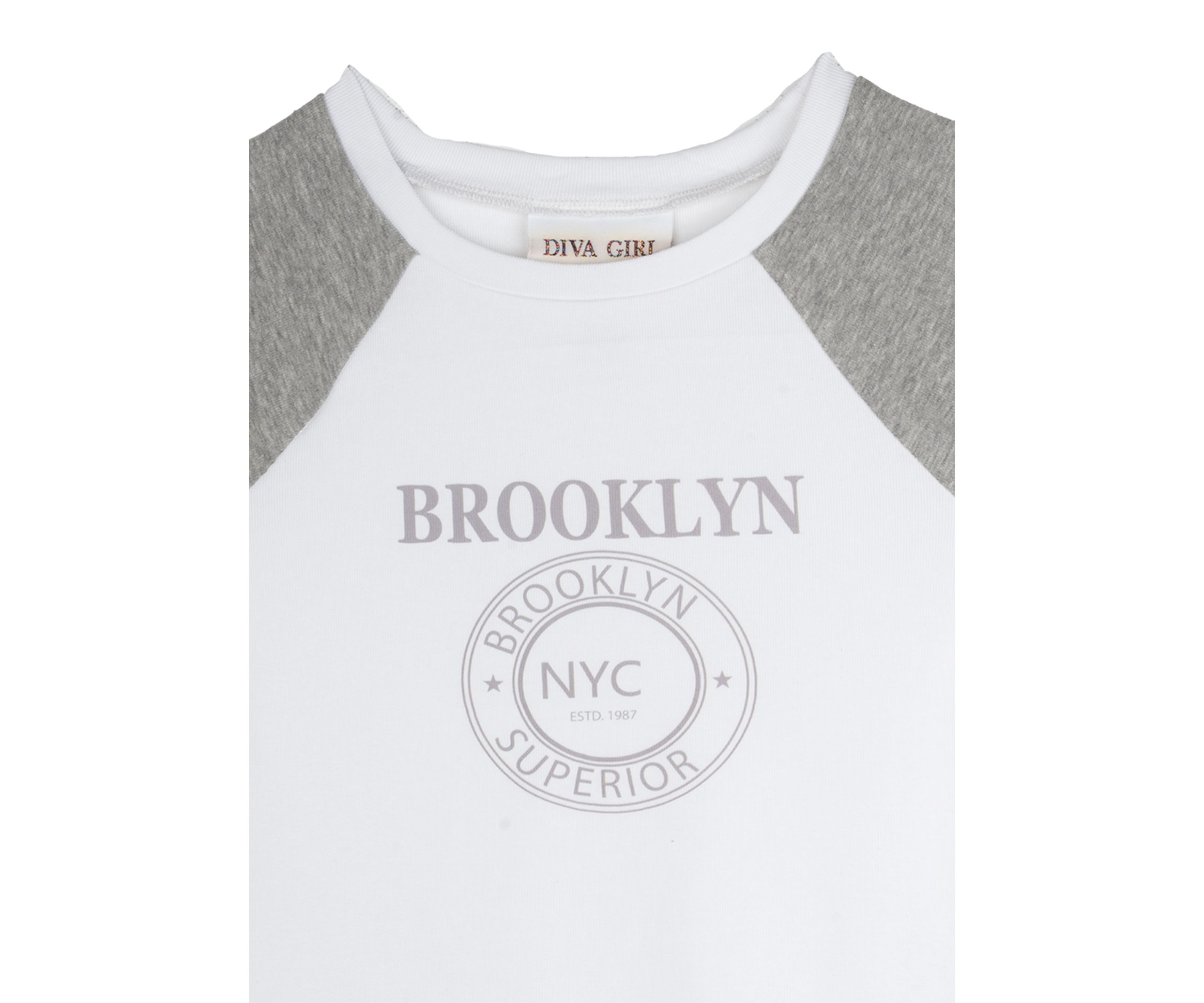 Girls 7-16 Brooklyn Raglan T-Shirt 