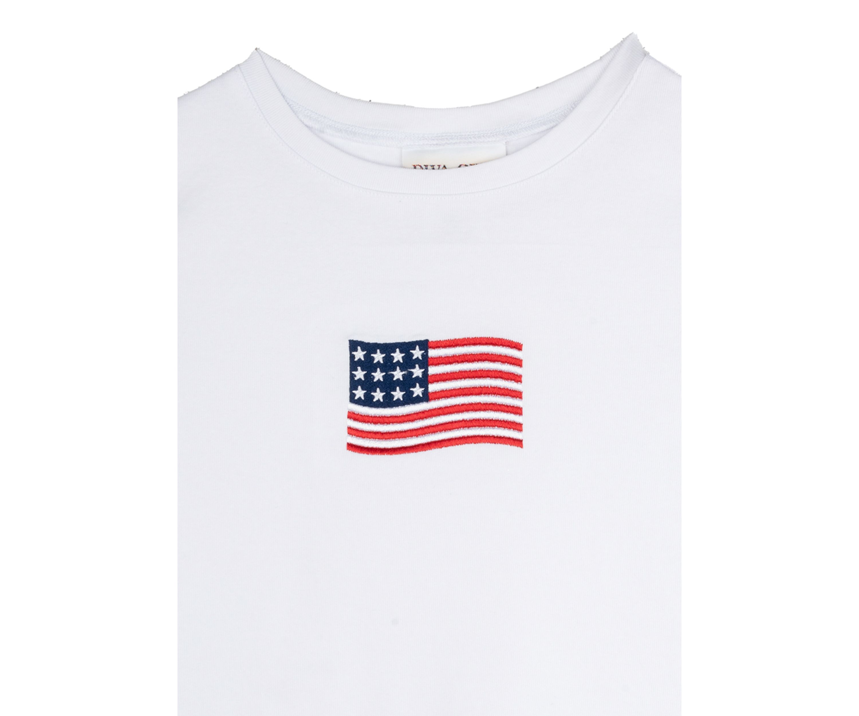 Girls 7-16 American Flag T-Shirt 