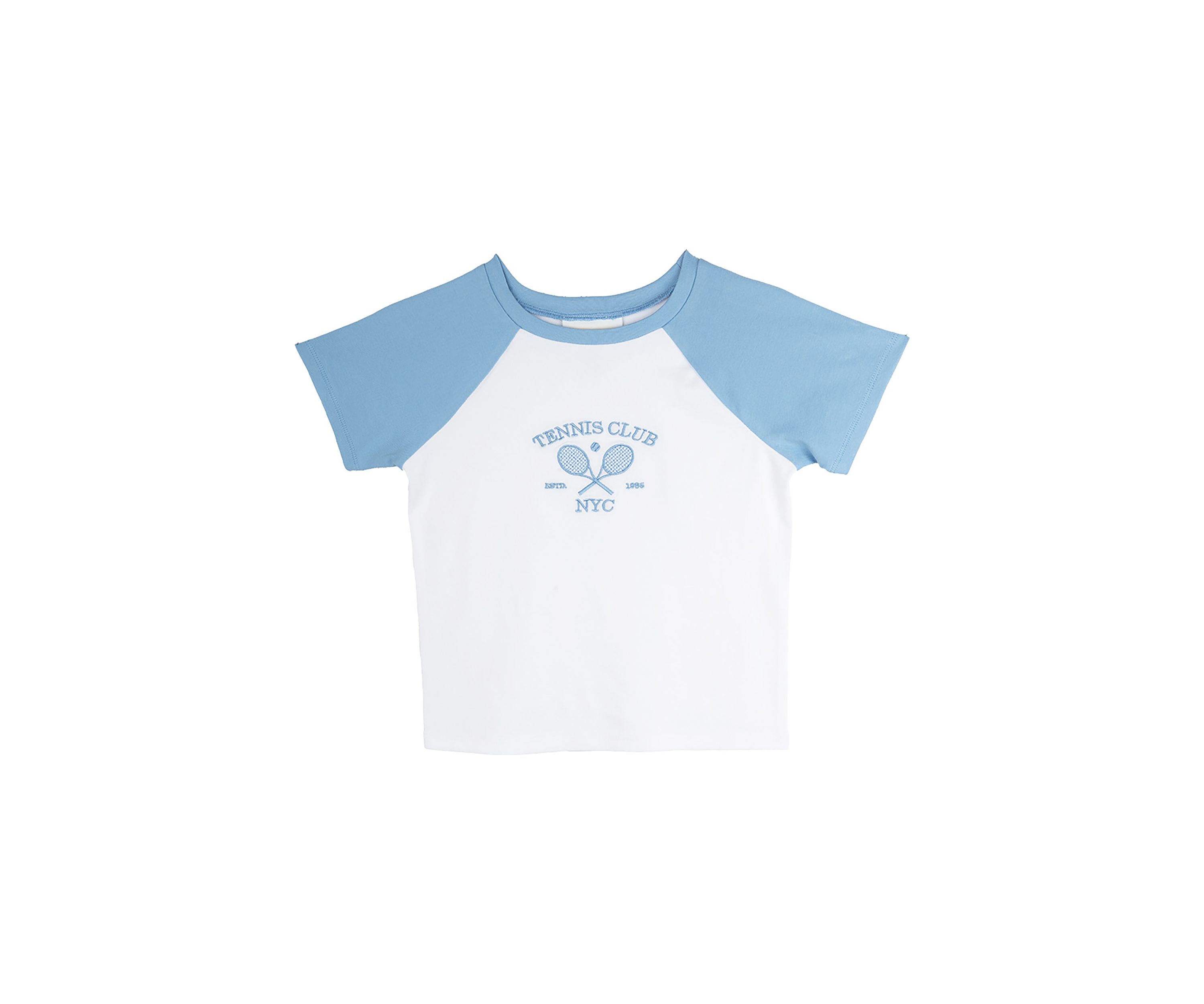 Girls 7-16 Tennis Graphic Raglan T-Shirt