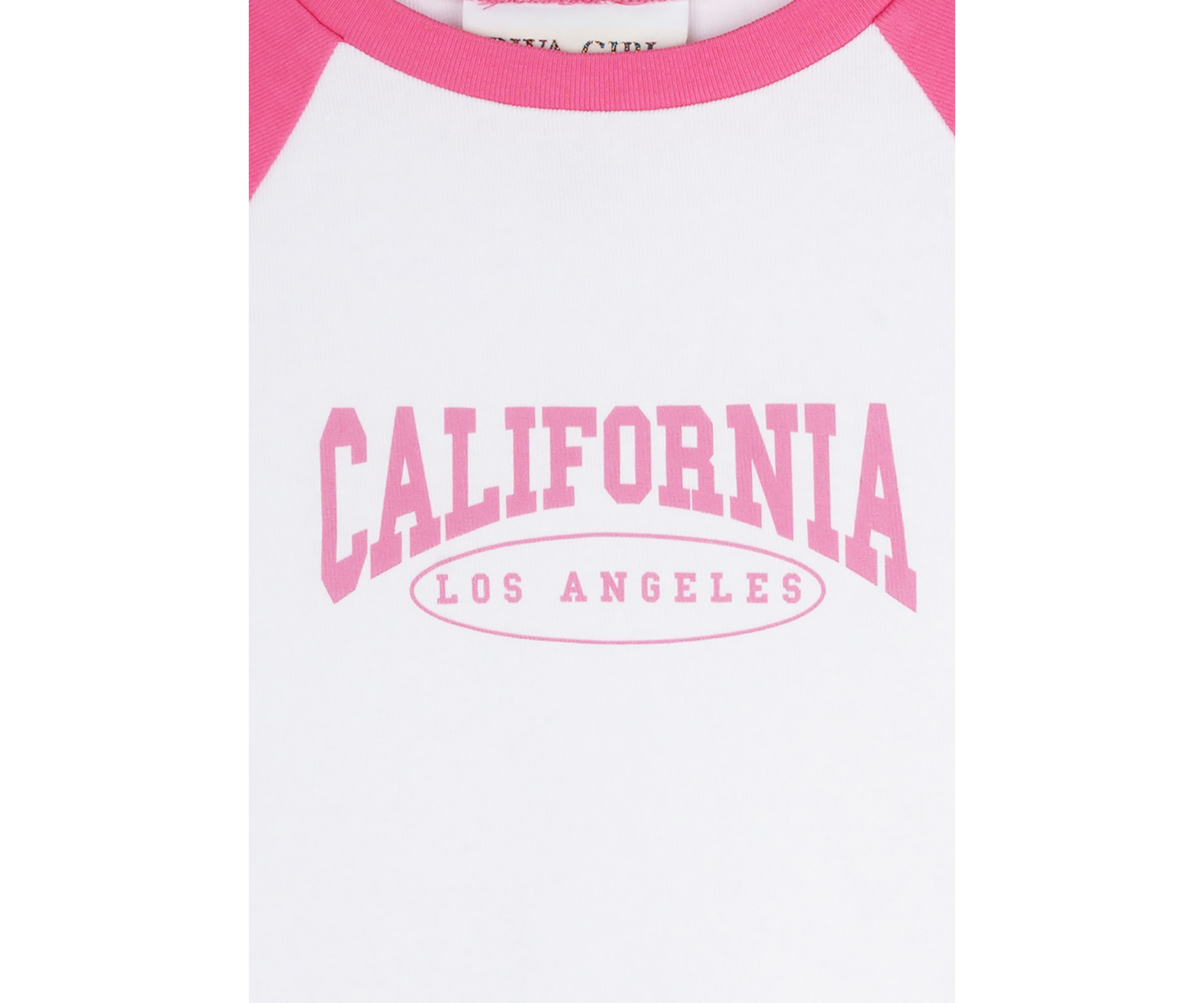Girls 7-16 California Raglan T-Shirt