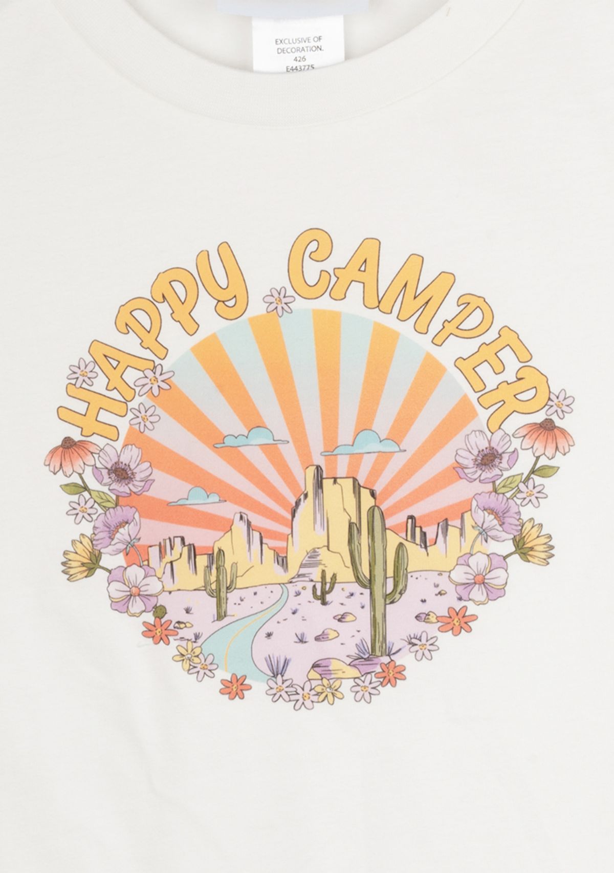 Girls 7-16 Happy Camper Graphic T-Shirt 