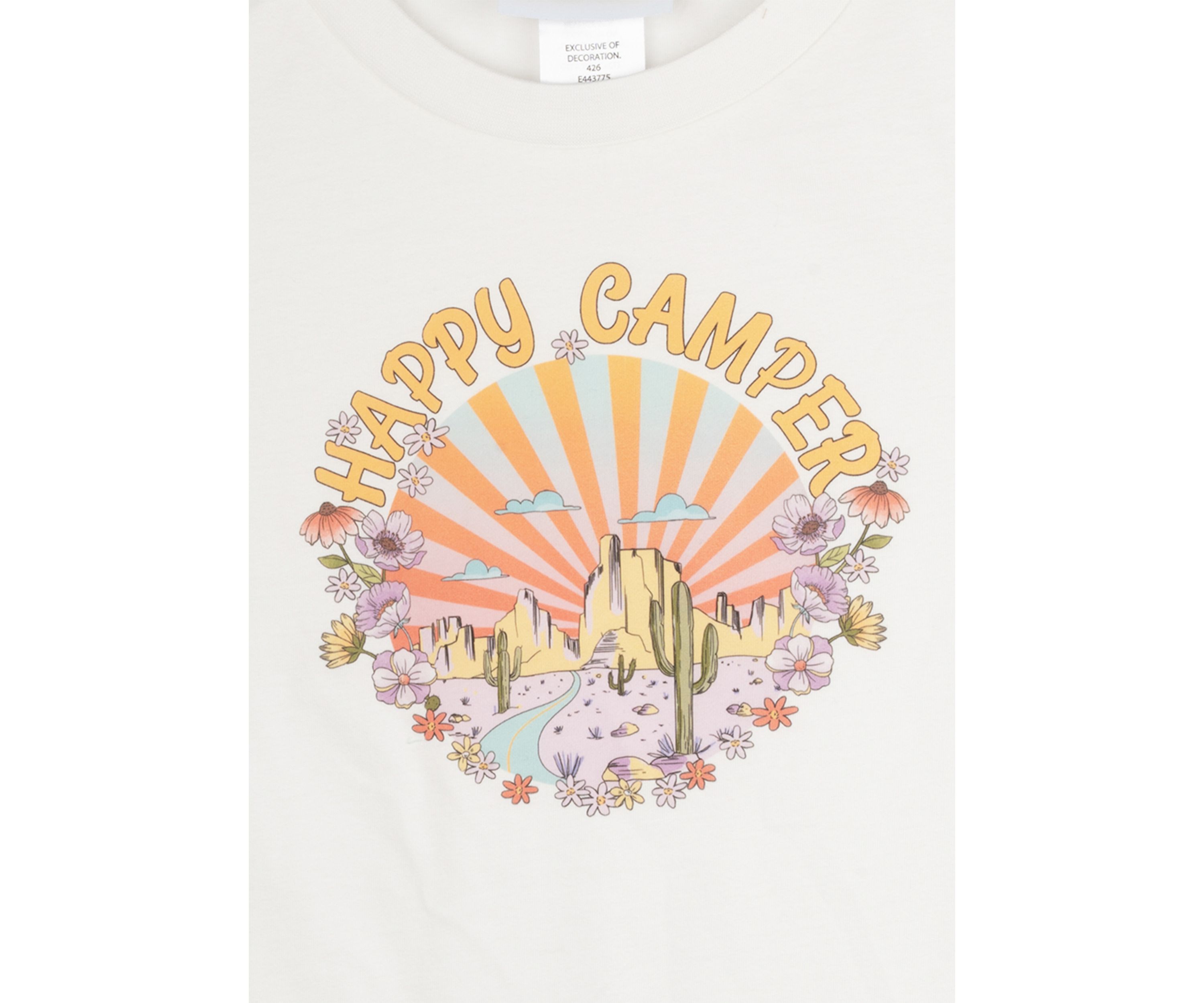 Girls 7-16 Happy Camper Graphic T-Shirt 