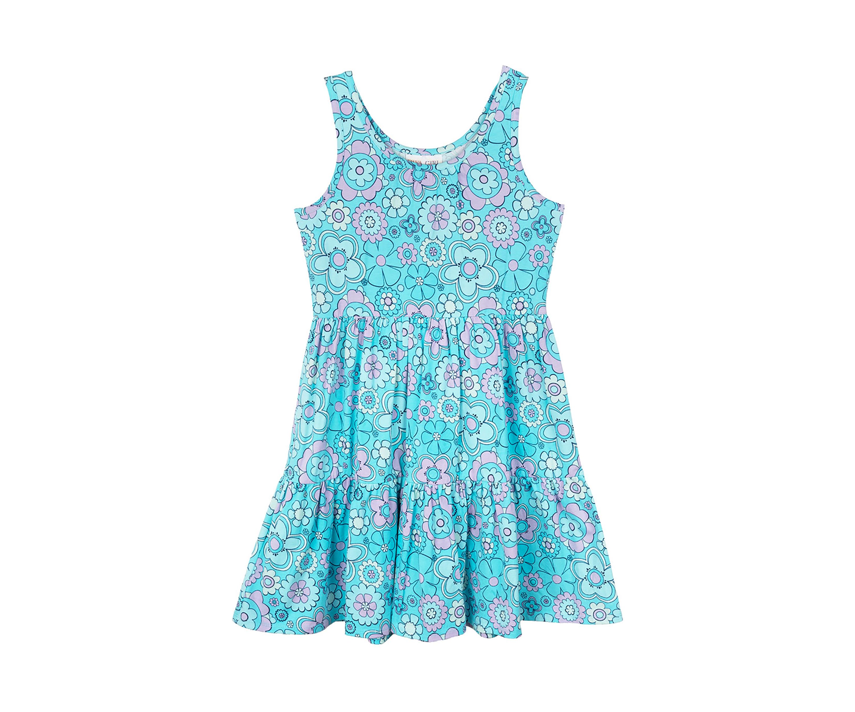 Girls 7-16 Groovy Printed Dress