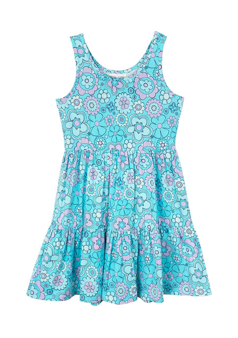Girls 7-16 Groovy Printed Dress