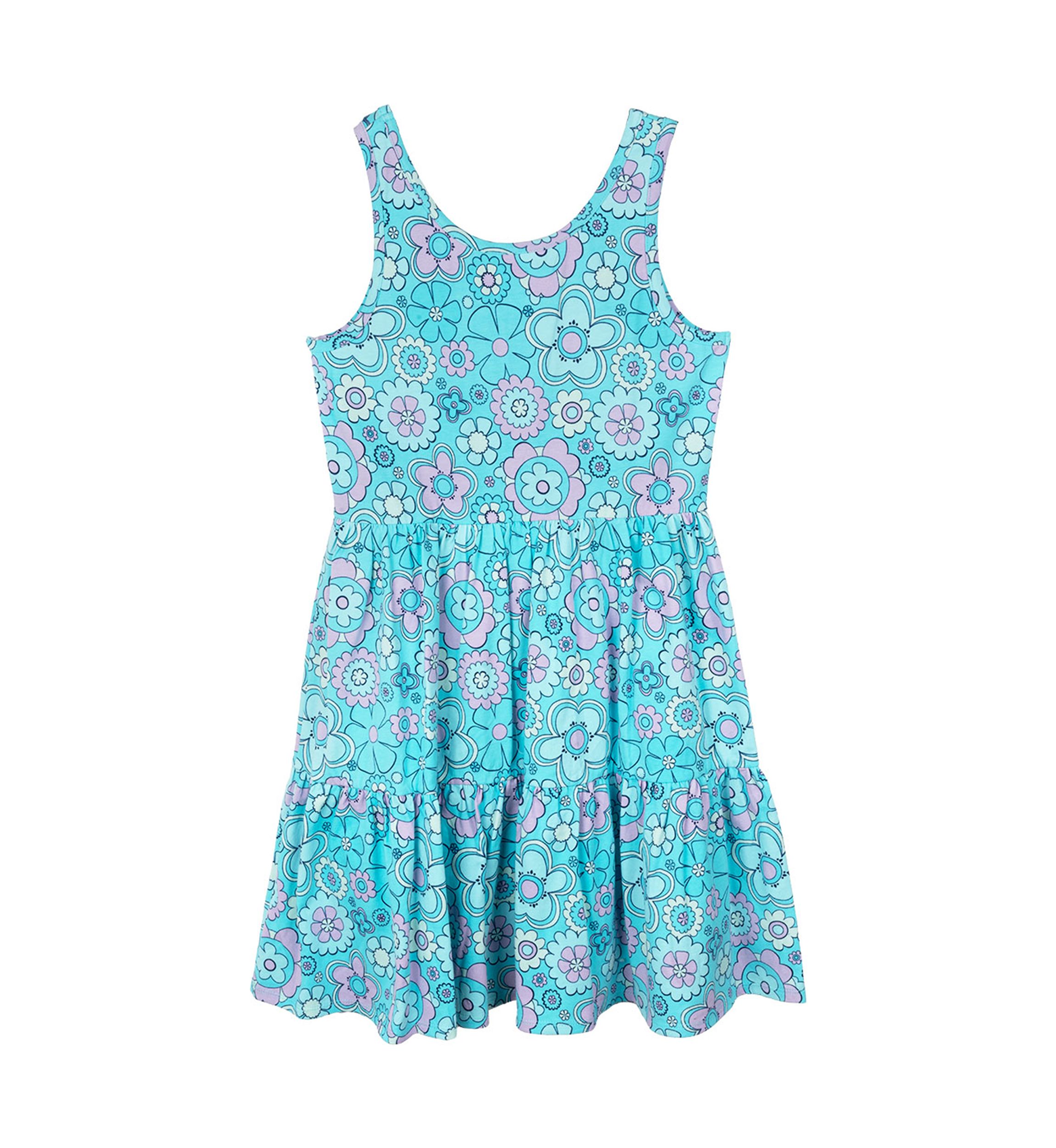 Girls 7-16 Groovy Printed Dress