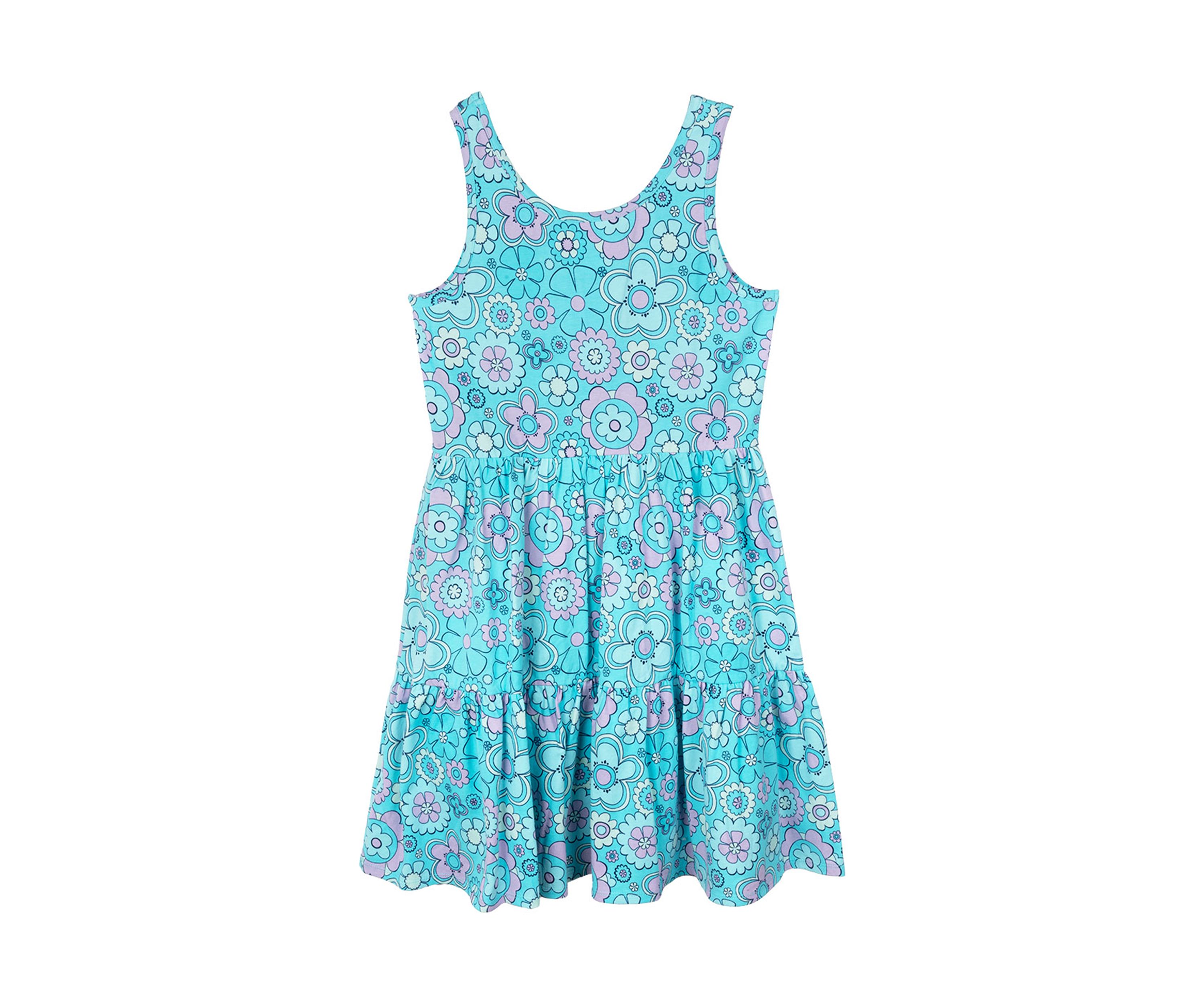 Girls 7-16 Groovy Printed Dress