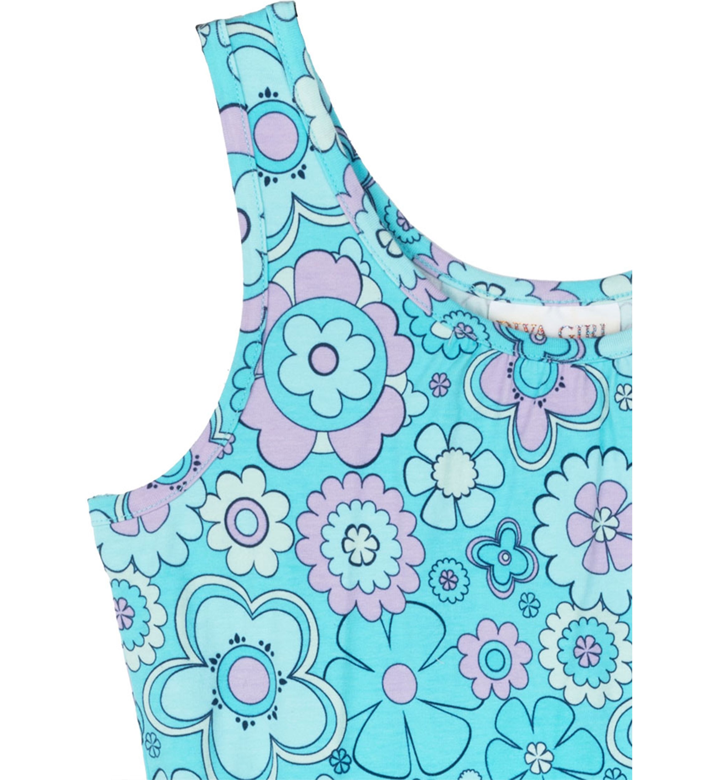 Girls 7-16 Groovy Printed Dress
