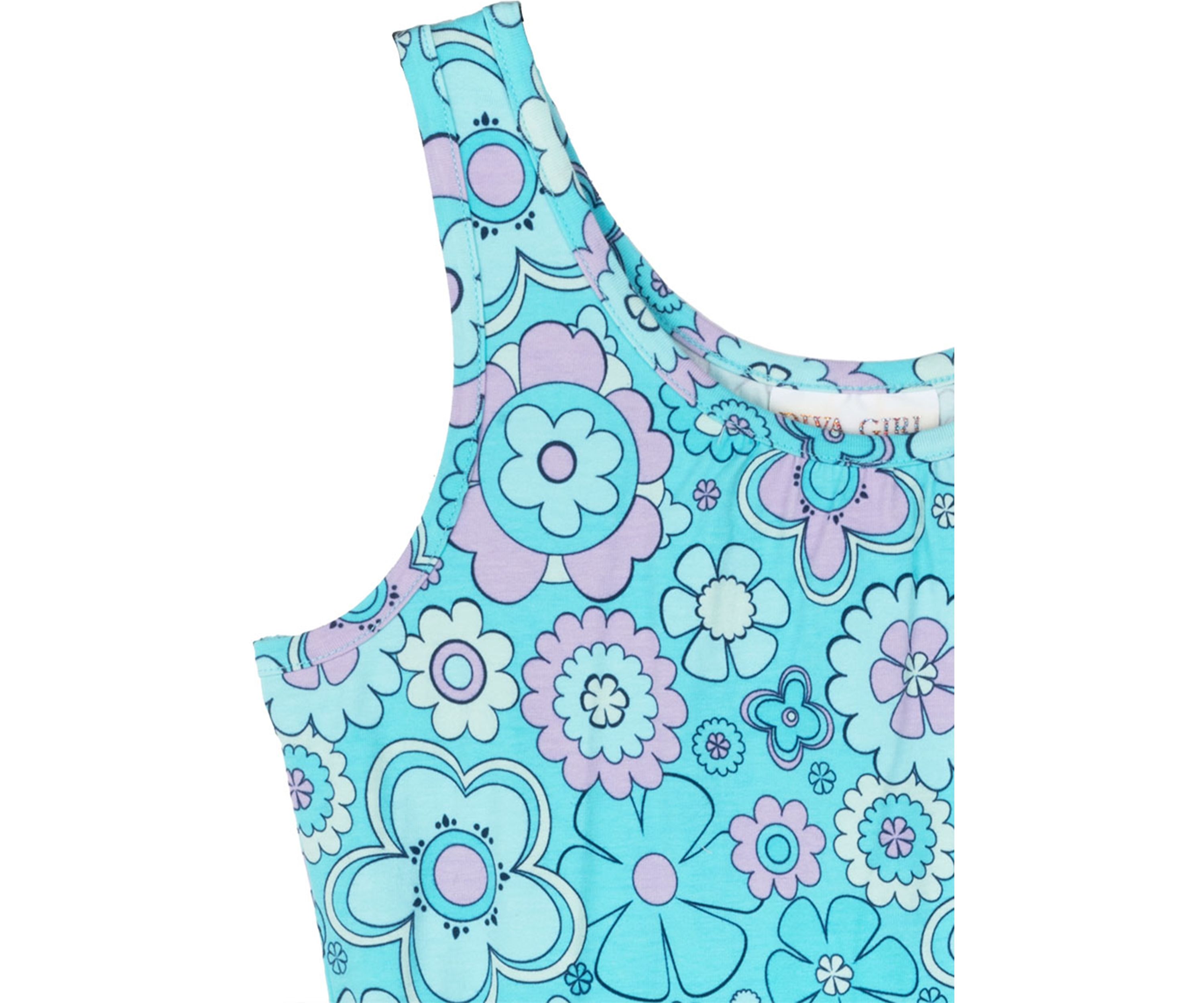 Girls 7-16 Groovy Printed Dress