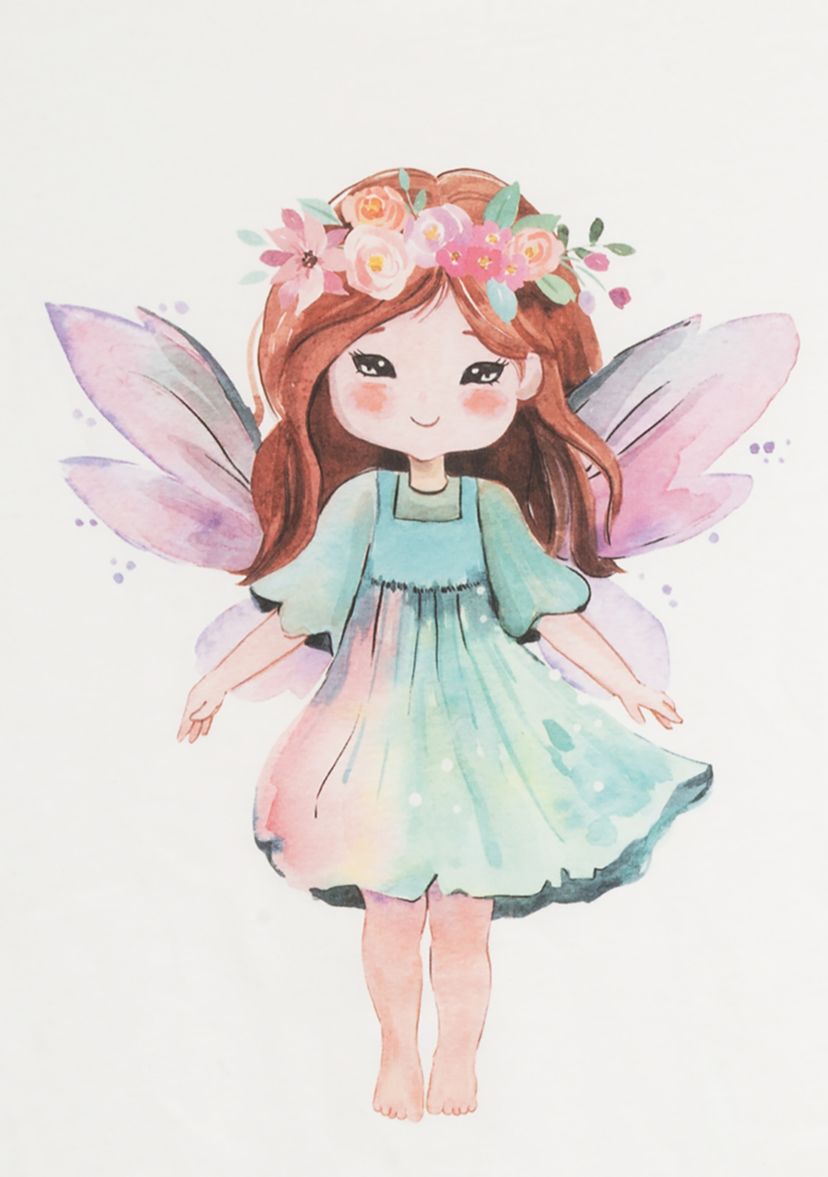 Girls 7-16 Forest Fairy Graphic T-Shirt