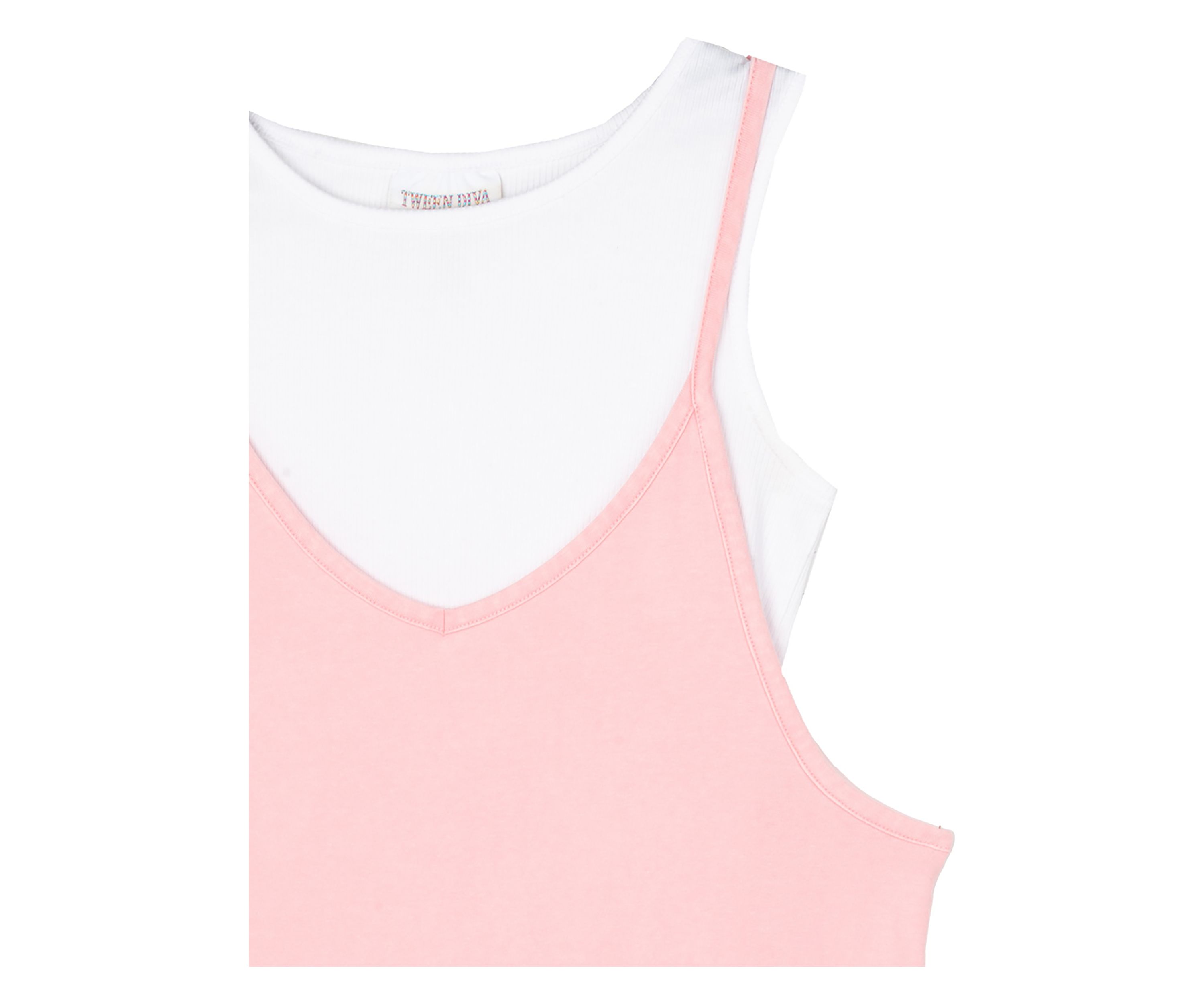 Girls 7-16 Pink Knit Romper