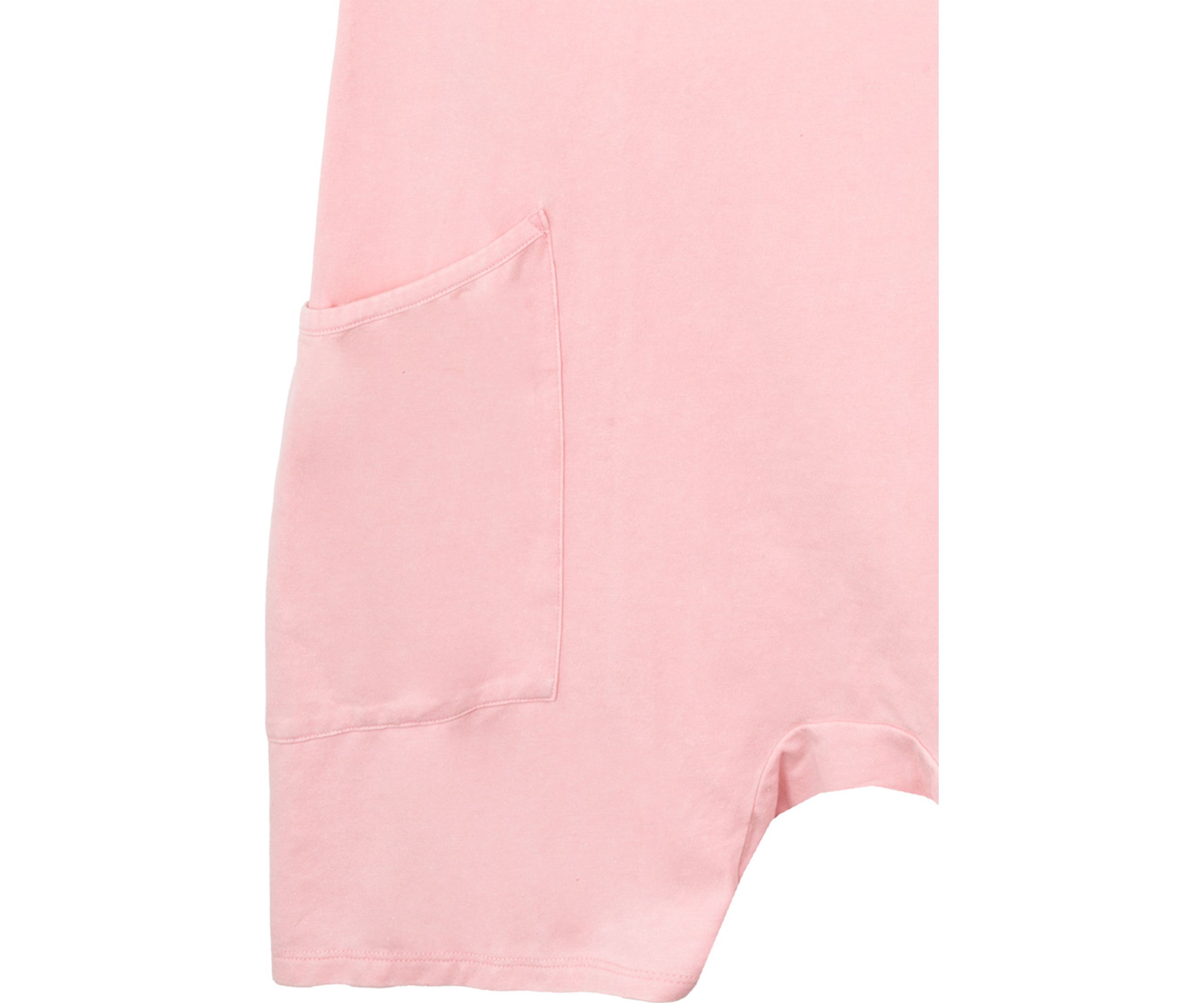 Girls 7-16 Pink Knit Romper