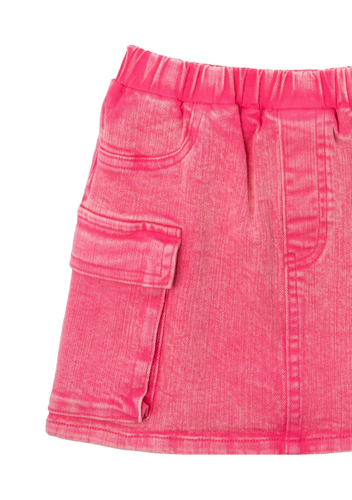 Girls 7-16 Paris Graphic T-Shirt and Denim Skort Set