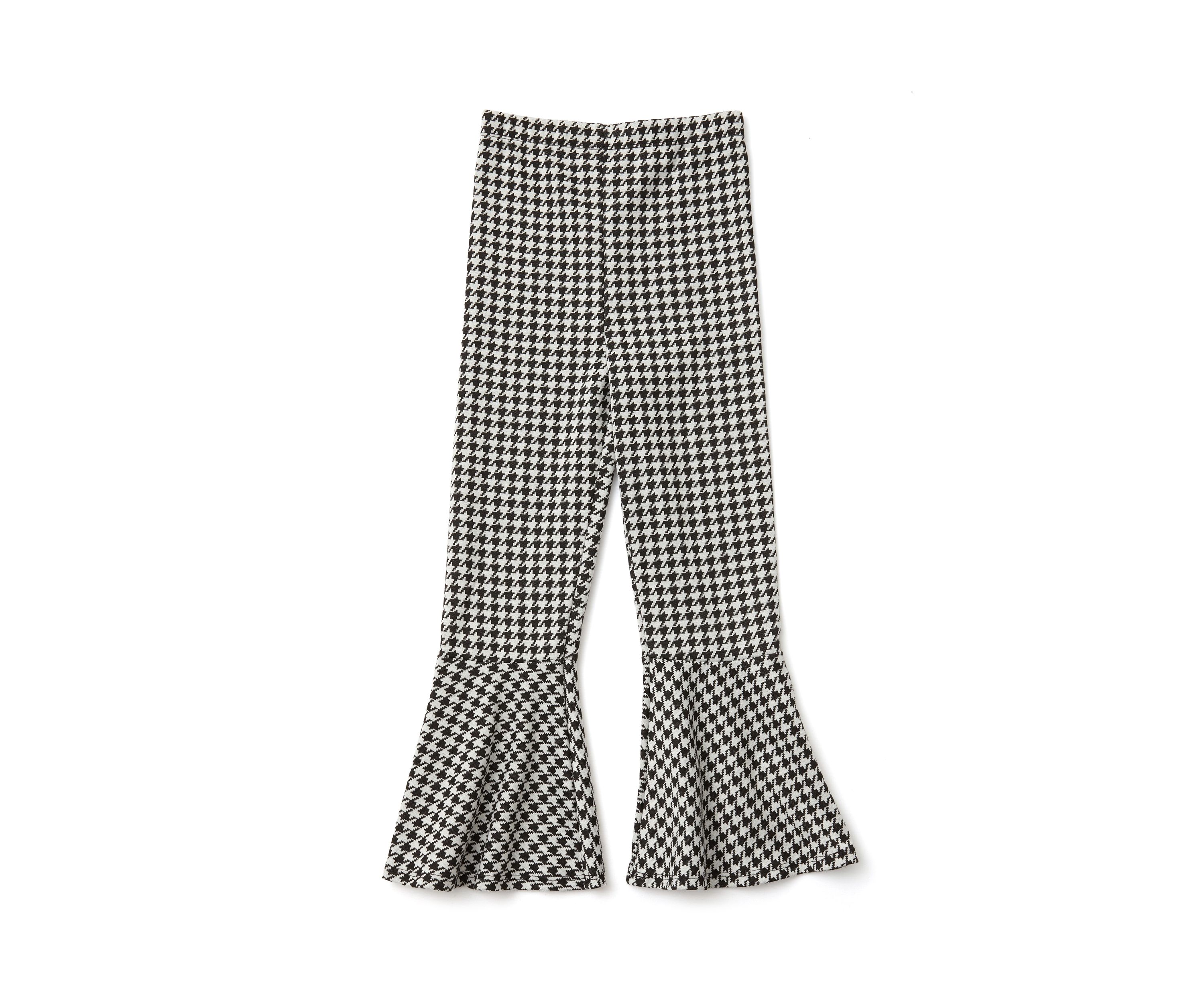 Girls 4-6x Knit Top and Printed Flare Pants Set