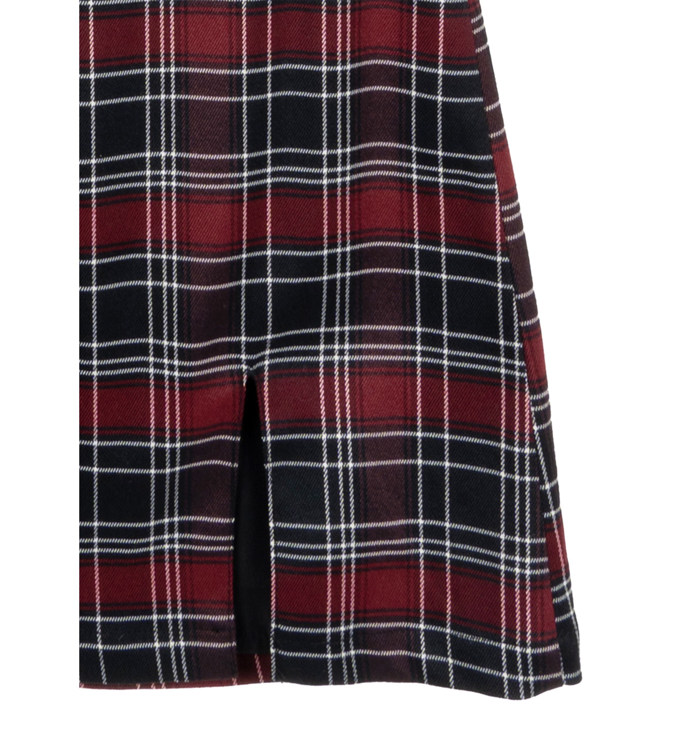 Girls 7-16 T-Shirt and Plaid Printed Skirt