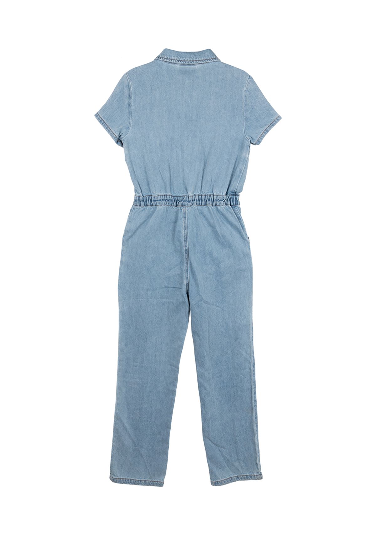 Girls 7-16 Denim Utility Jumpsuit