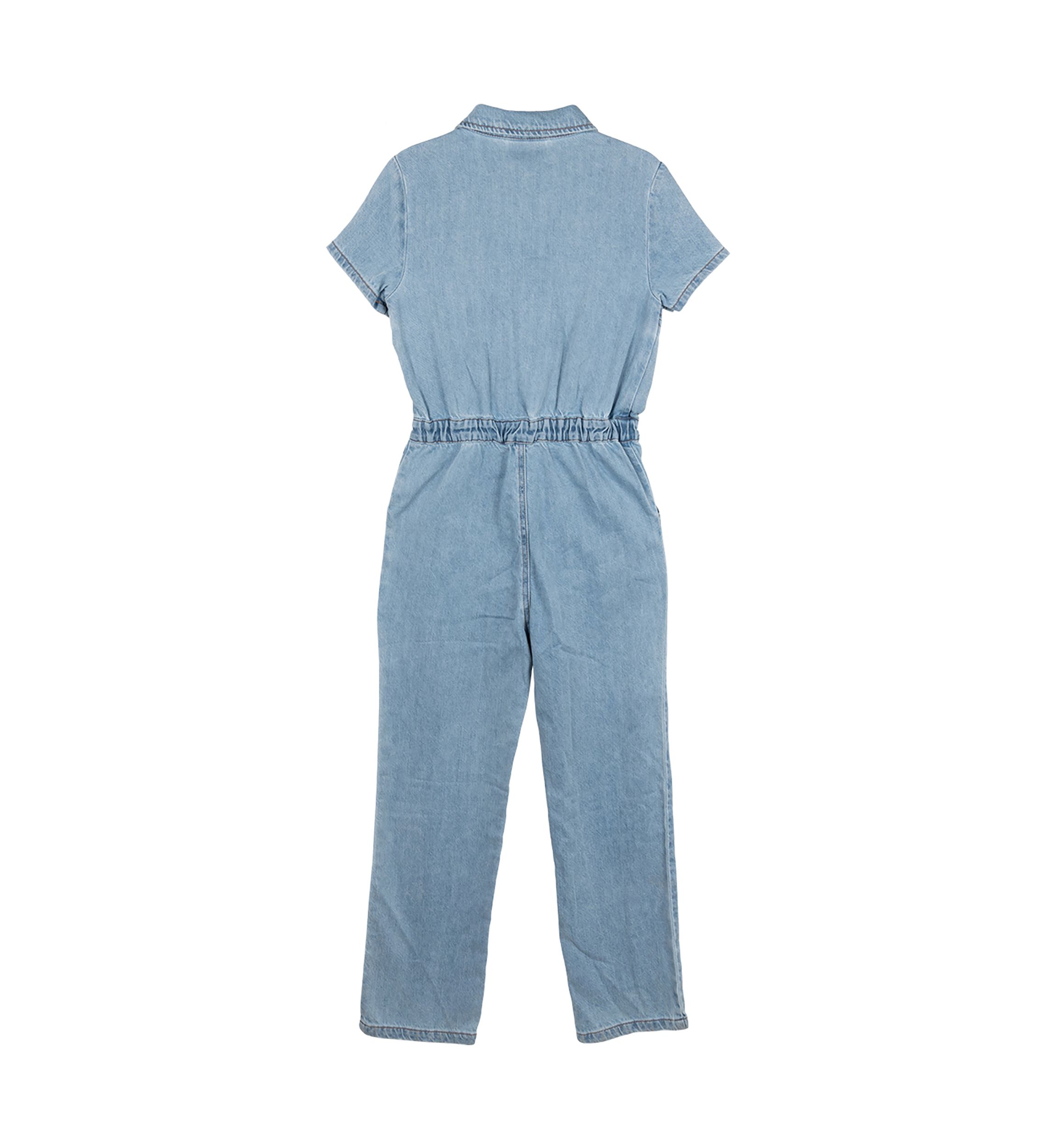 Girls 7-16 Denim Utility Jumpsuit