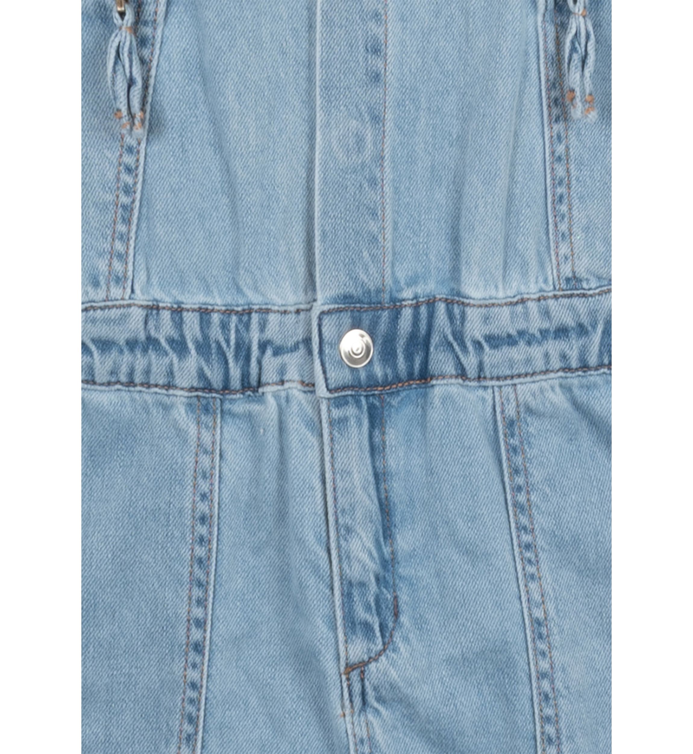 Girls 7-16 Denim Utility Jumpsuit
