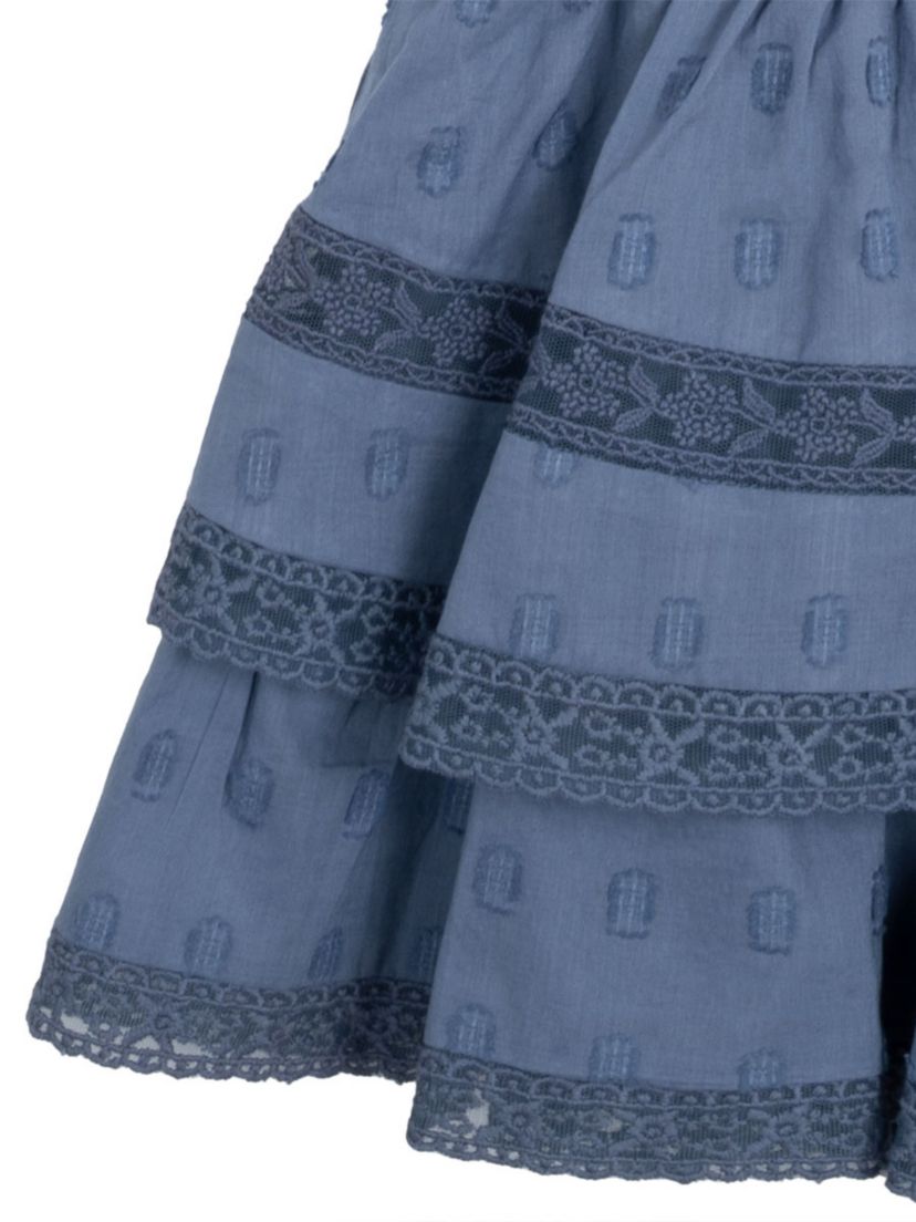 Girls 7-16 Austin Graphic T-Shirt and Tiered Ruffle Skort Set