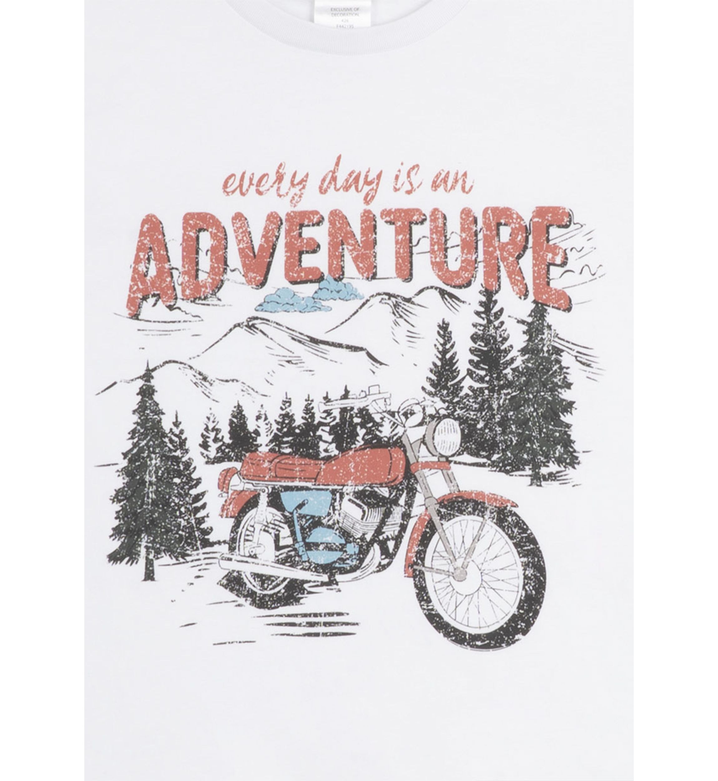 Girls 7-16 Adventure Graphic T-Shirt and Foldover Flare Pants Set
