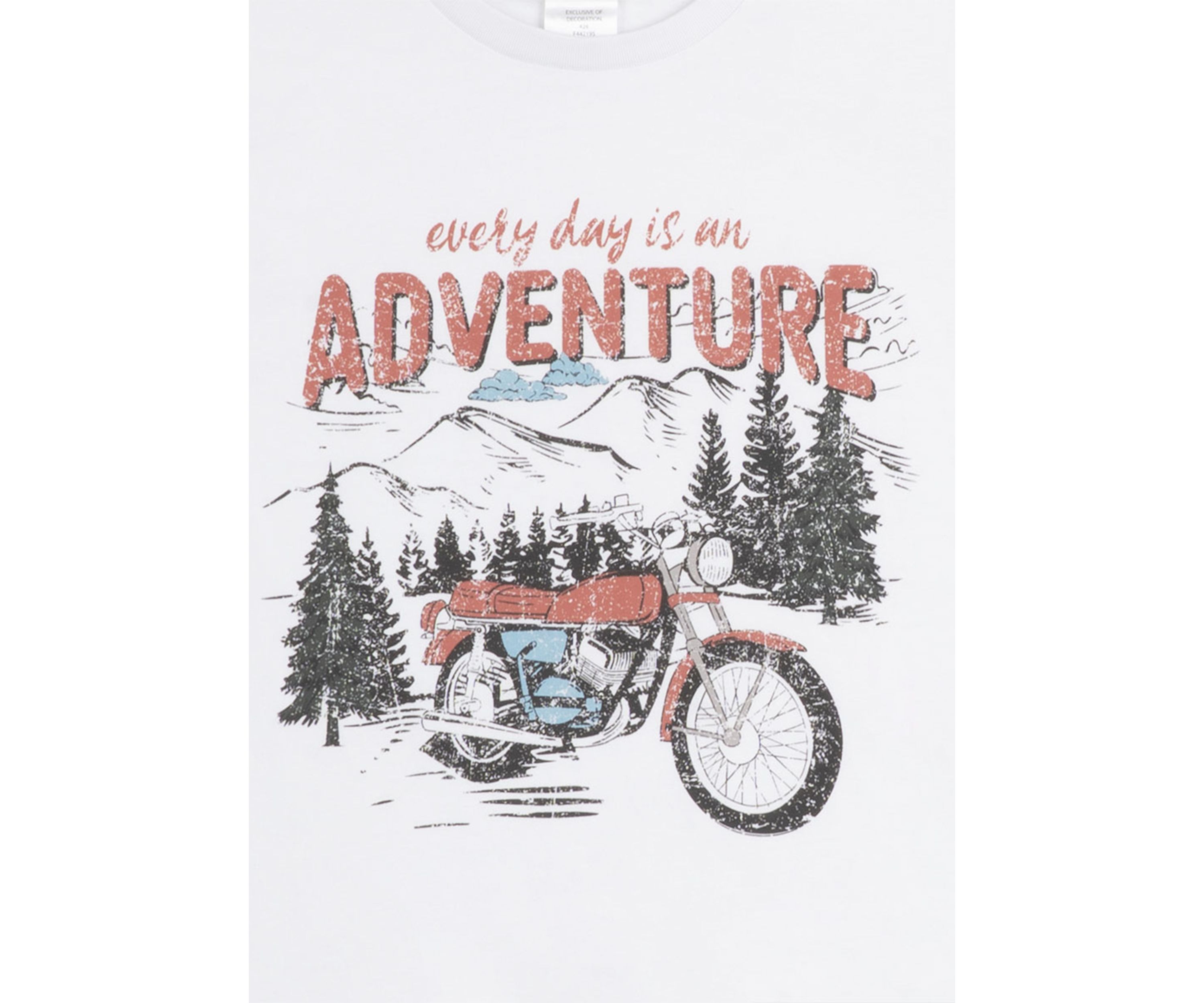 Girls 7-16 Adventure Graphic T-Shirt and Foldover Flare Pants Set