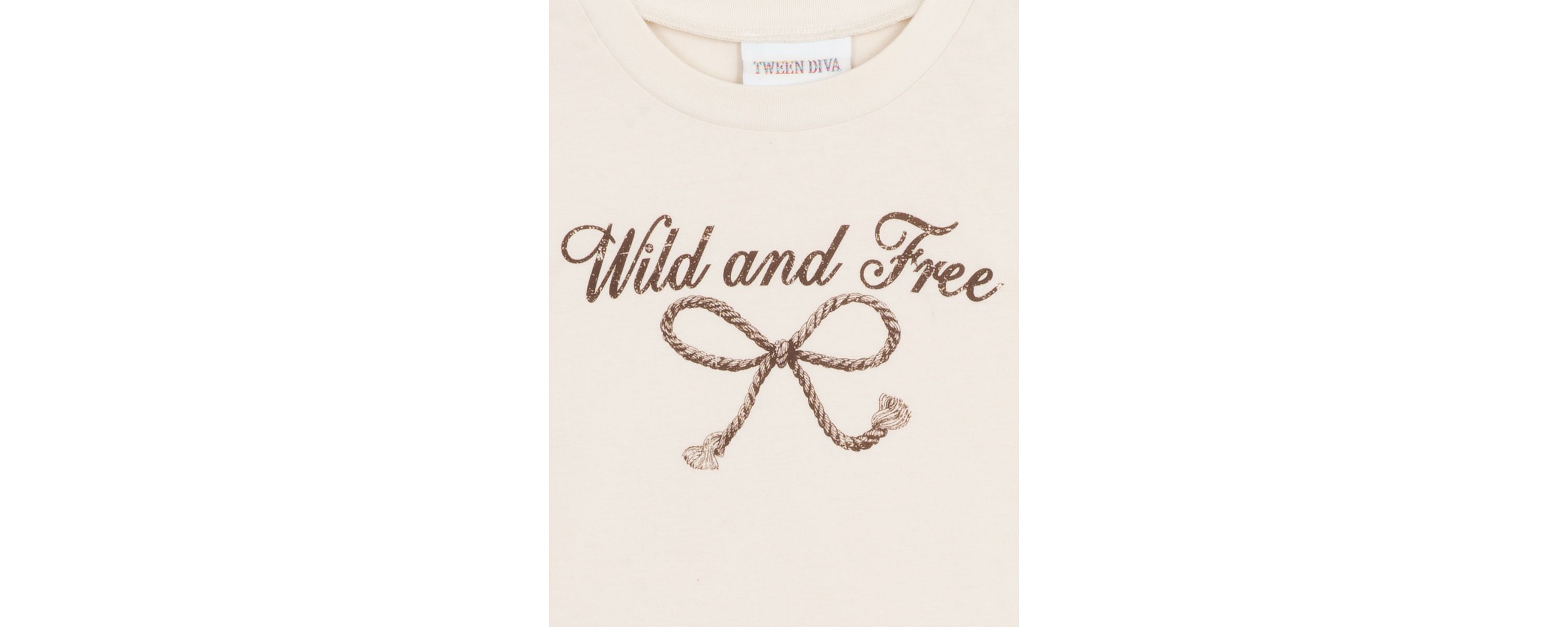 Girls 7-16 Wild and Free Graphic T-Shirt and Chiffon Skort Set