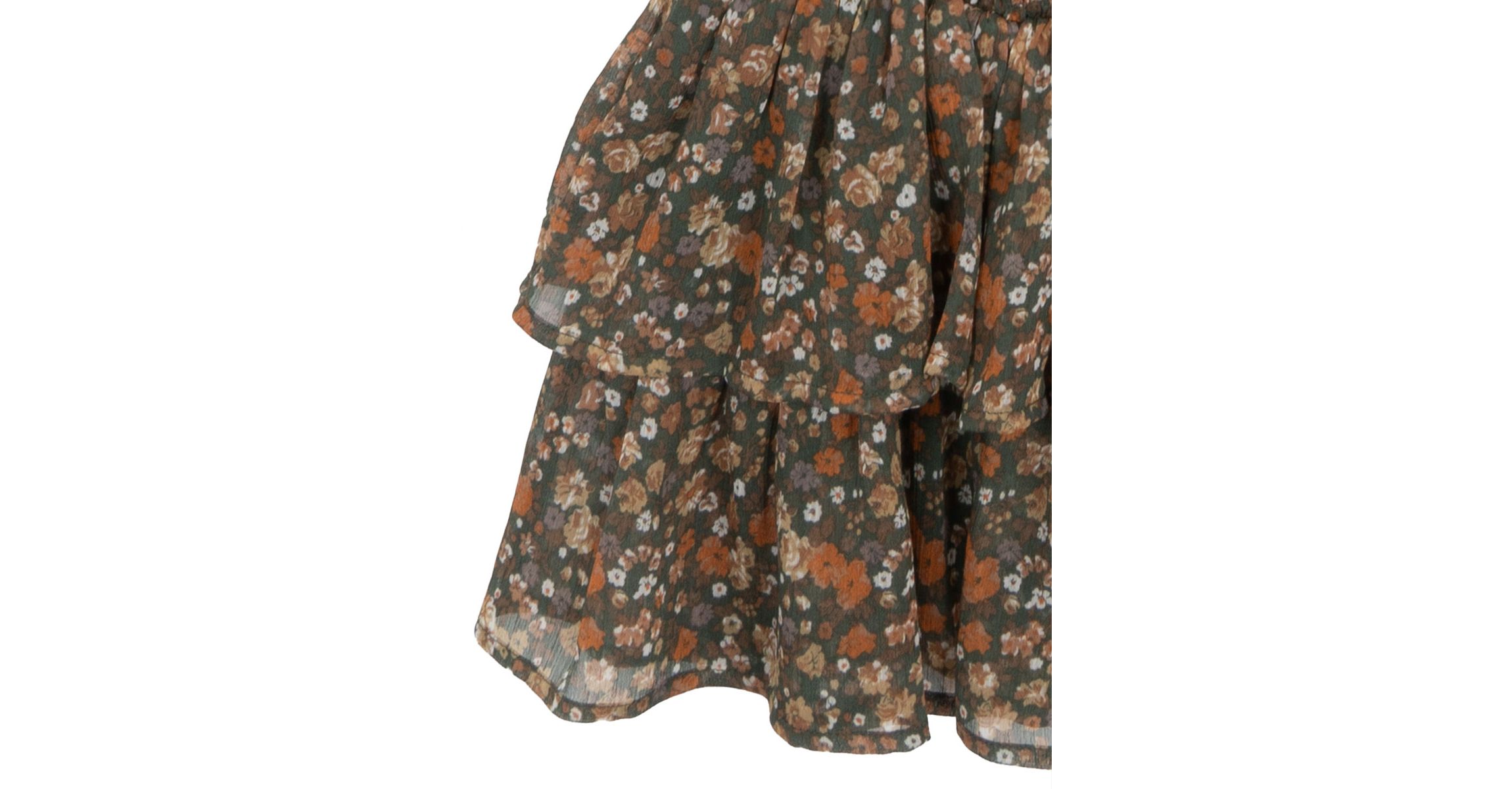 Girls 7-16 Wild and Free Graphic T-Shirt and Chiffon Skort Set