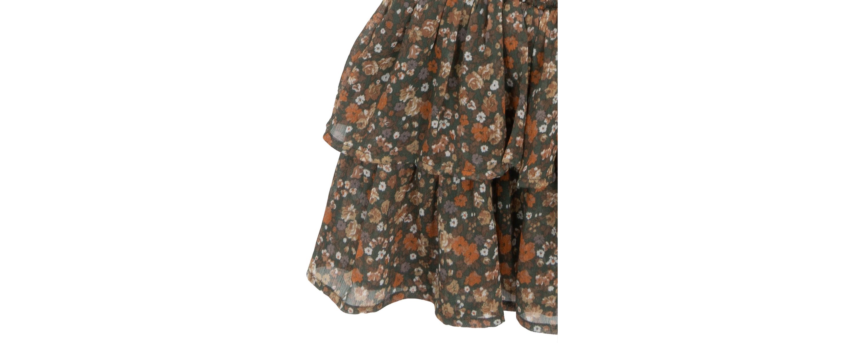 Girls 7-16 Wild and Free Graphic T-Shirt and Chiffon Skort Set