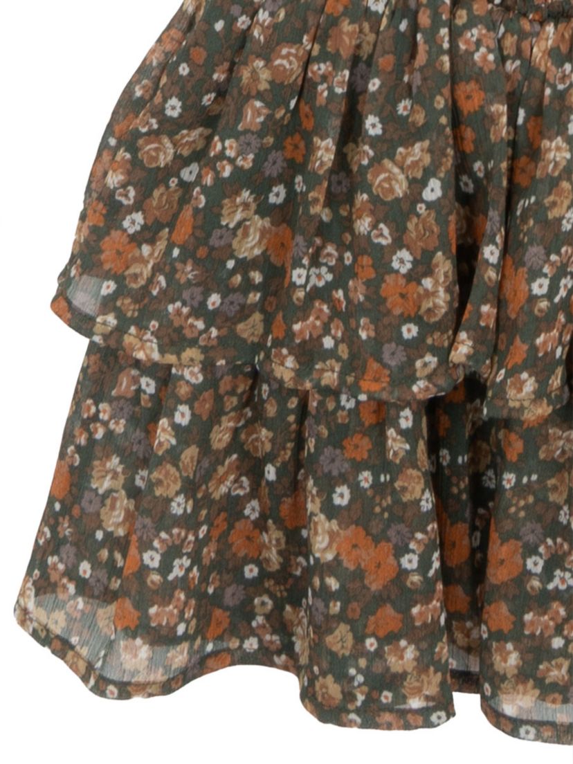 Girls 7-16 Wild and Free Graphic T-Shirt and Chiffon Skort Set