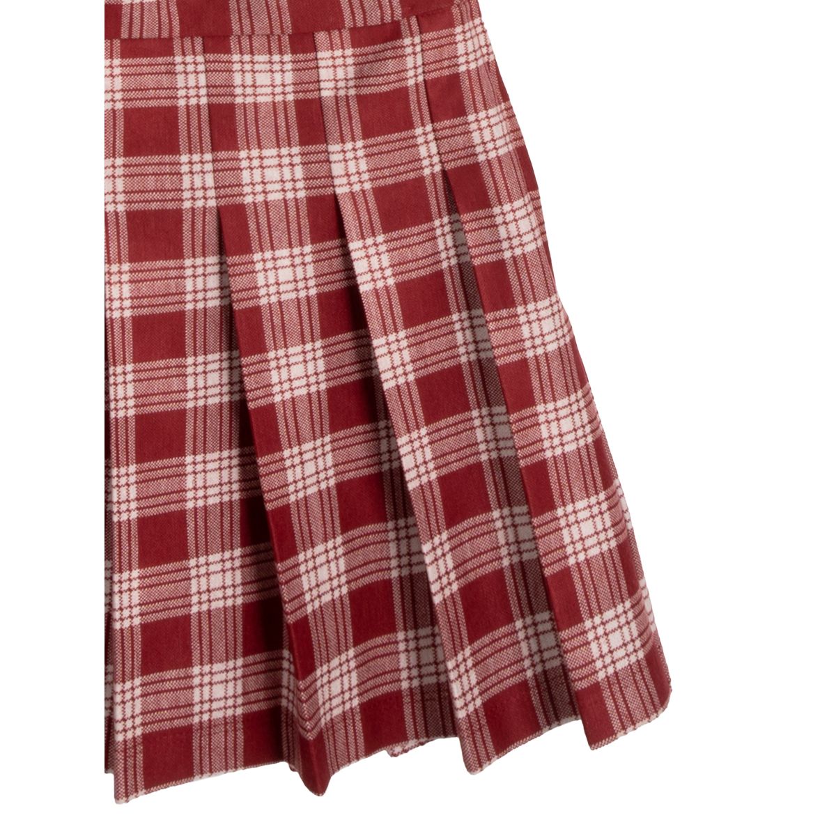 Girls 7-16 Free Bird Graphic T-Shirt and Plaid Skort Set